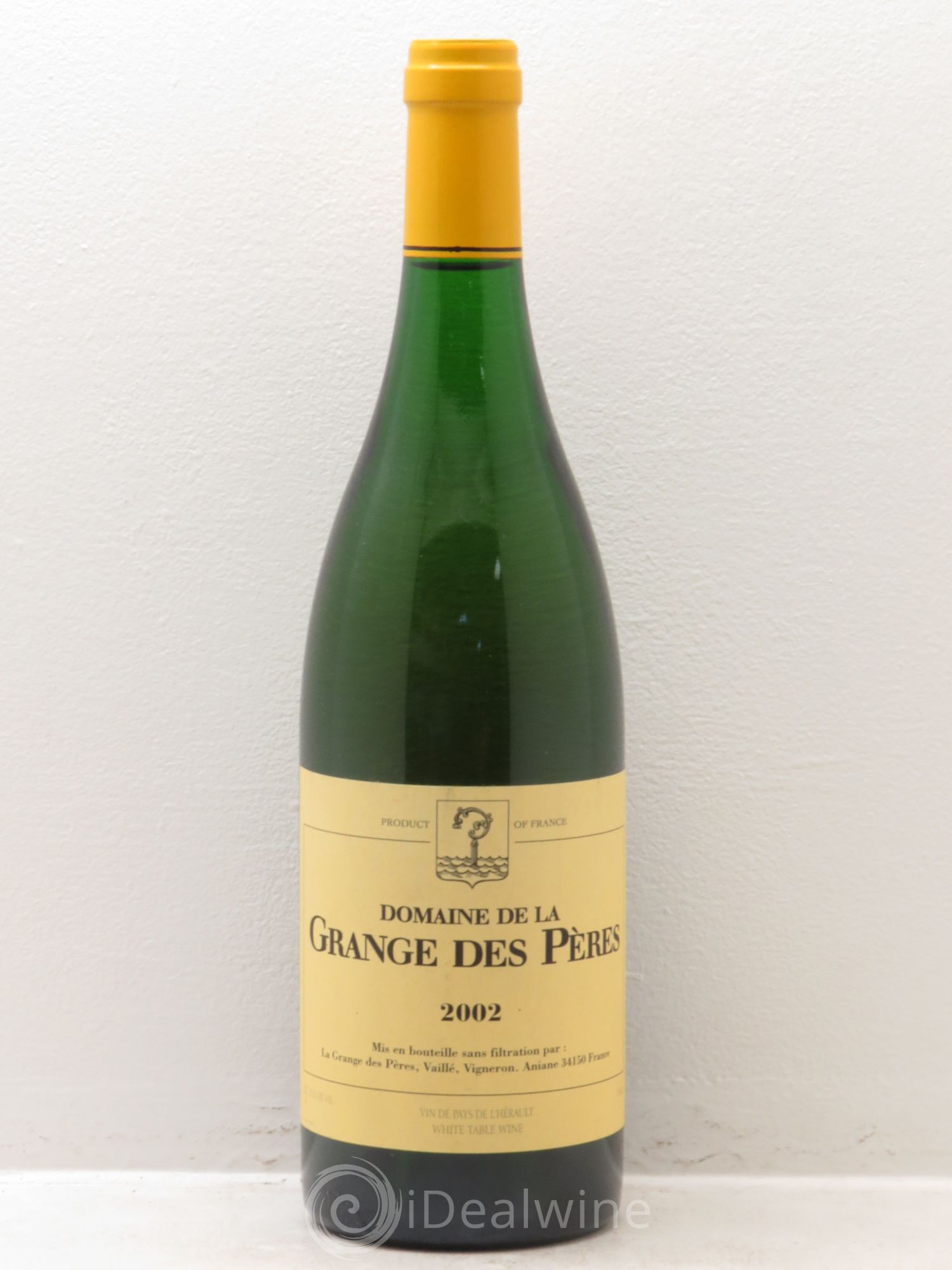Pays d'Hérault Grange des Pères Laurent Vaillé 2002 - Lot de 1 bouteille - 0