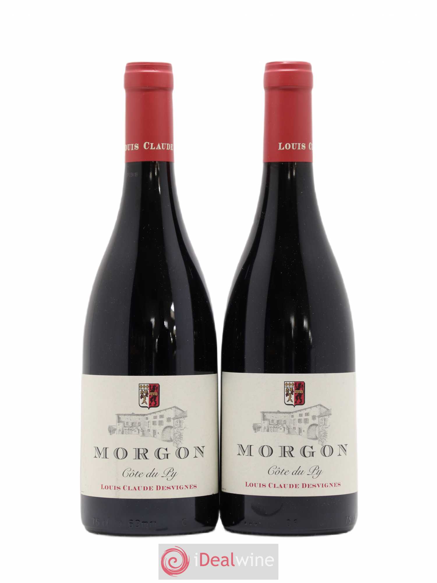 Morgon Côte du Py Louis-Claude Desvignes 2017 - Lot de 2 bouteilles - 0