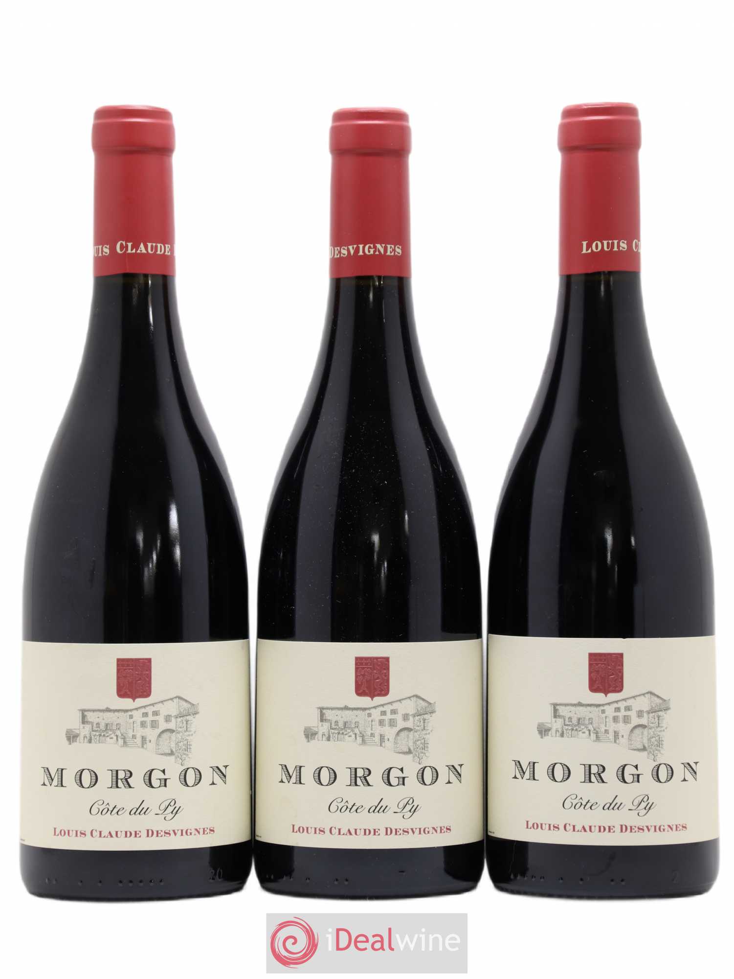 Morgon Côte du Py Louis-Claude Desvignes 2018 - Lot de 3 bouteilles - 0