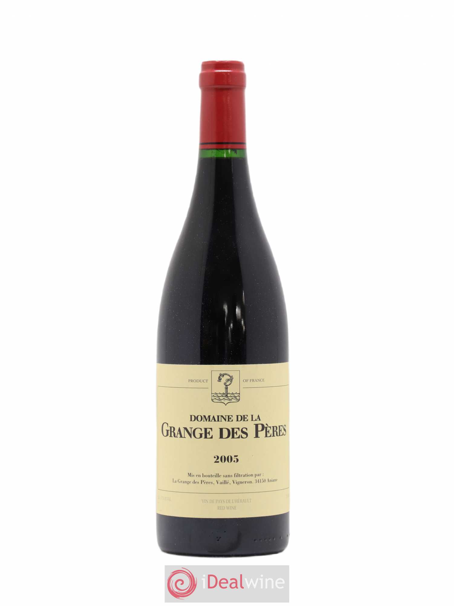 Pays d'Hérault Grange des Pères Laurent Vaillé 2005 - Lot de 1 bouteille - 0
