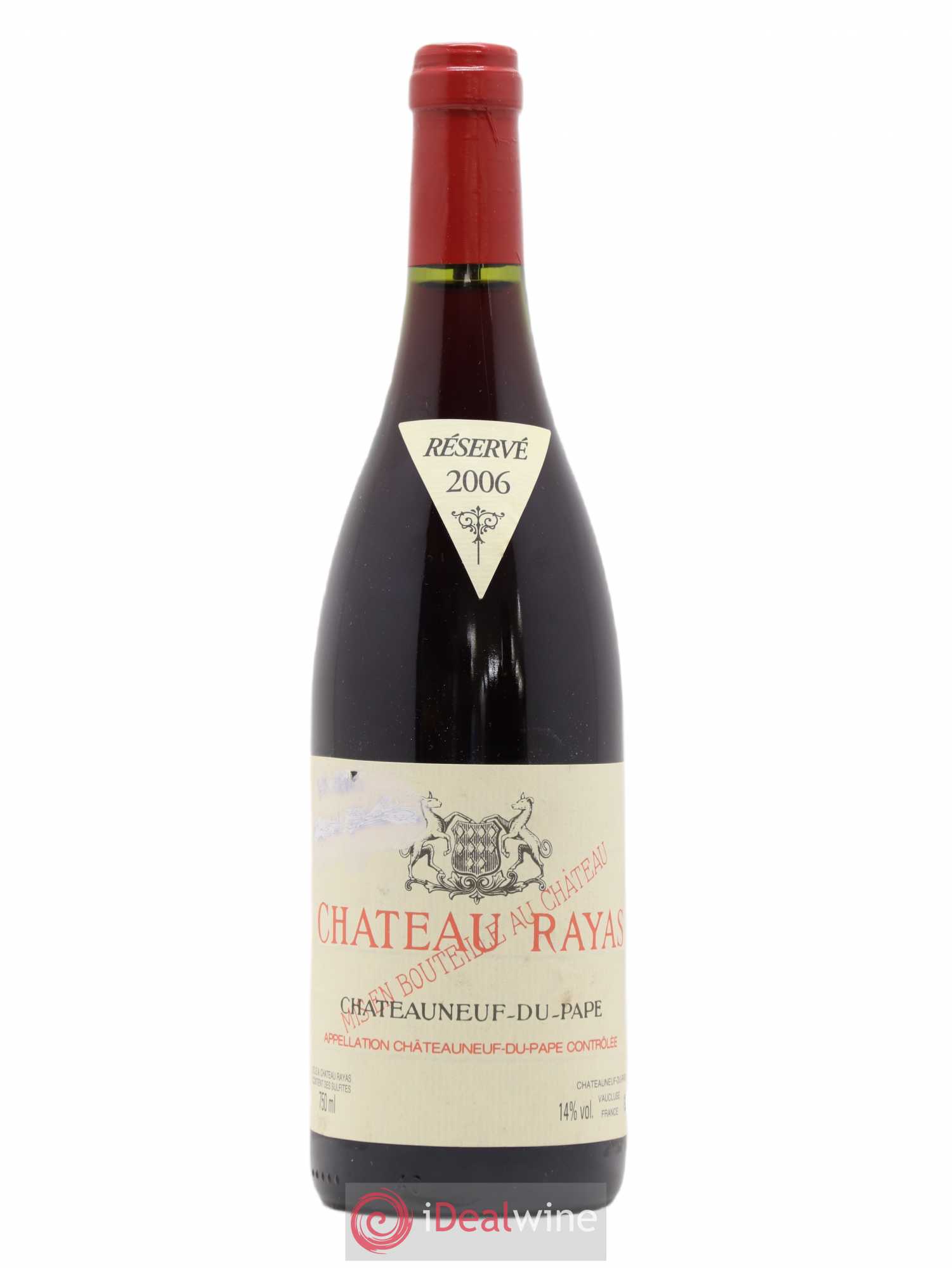 Châteauneuf-du-Pape Château Rayas Emmanuel Reynaud 2006 - Lot de 1 bouteille - 0