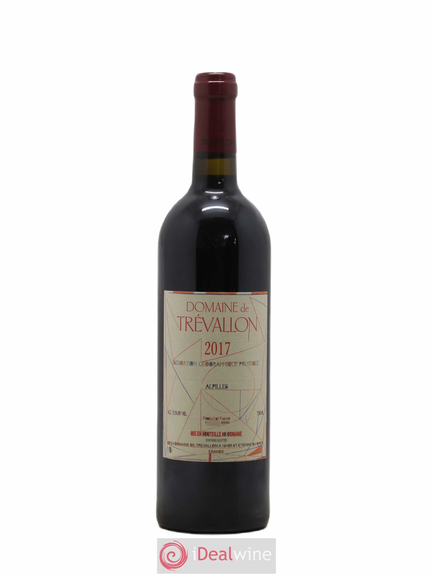 Alpilles Trévallon (Domaine de) Eloi Dürrbach 2017 - Lot de 1 bouteille - 0