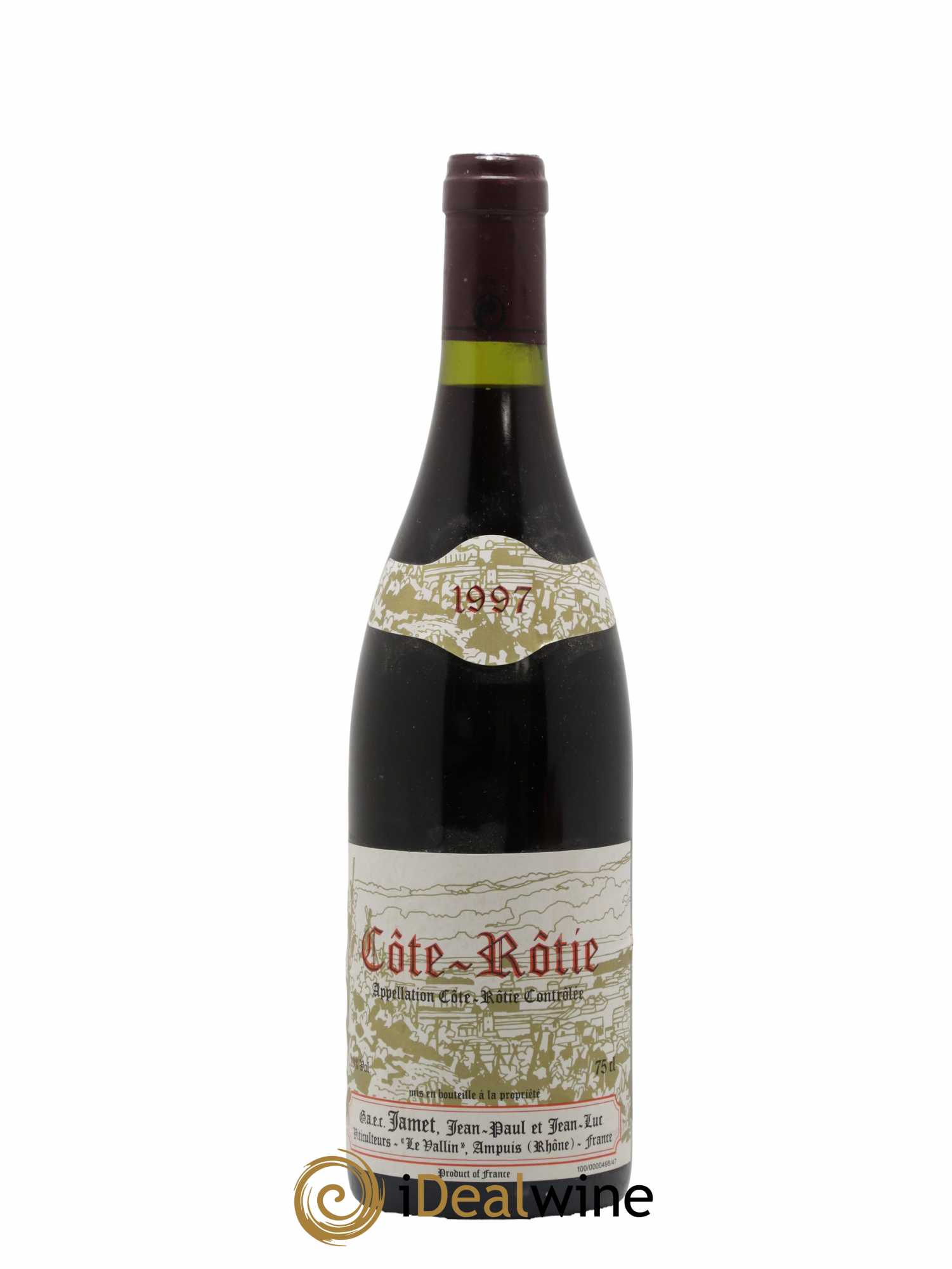 Côte-Rôtie Jamet (Domaine) 1997 - Lot de 1 bouteille - 0