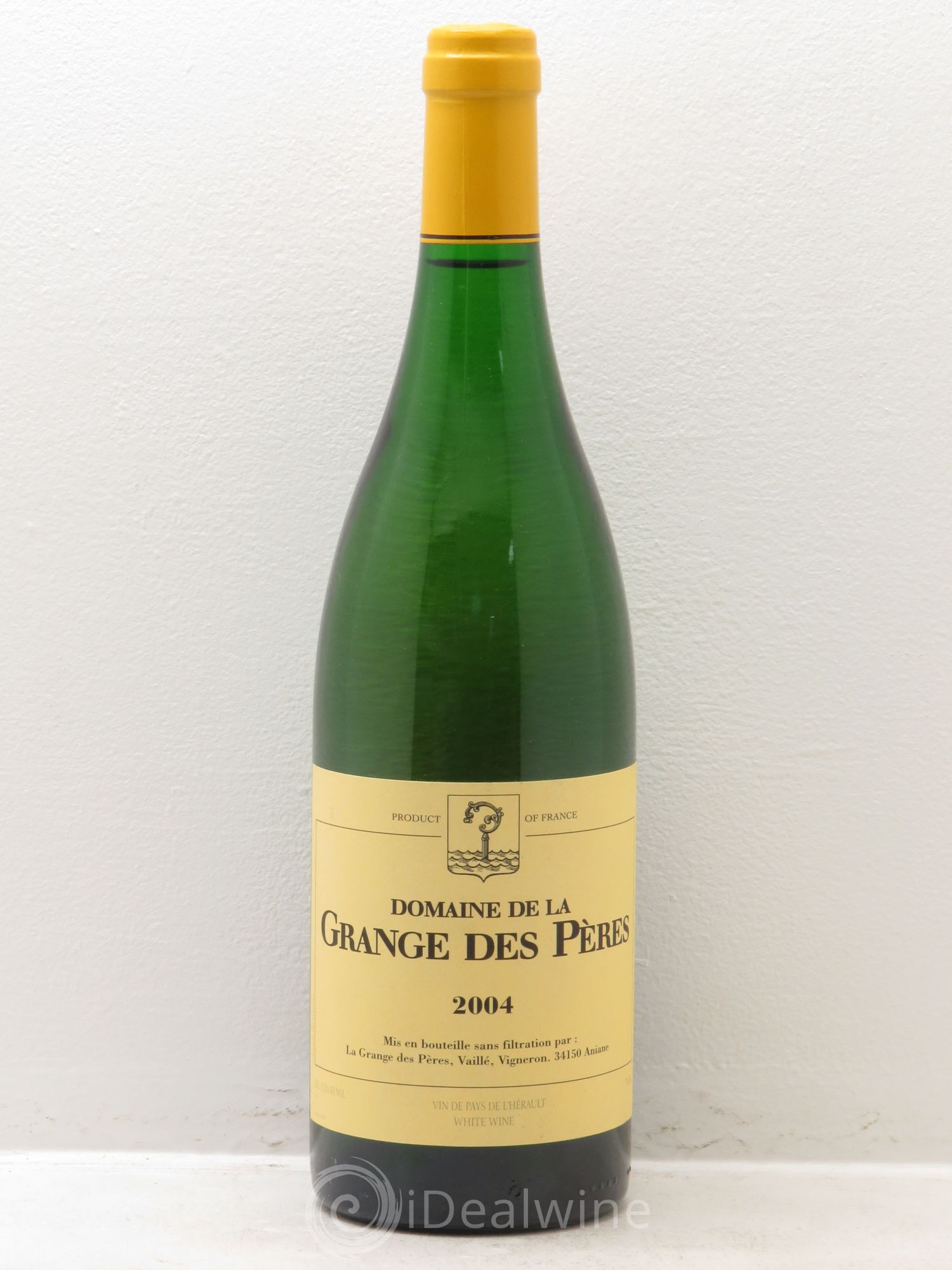 Pays d'Hérault Grange des Pères Laurent Vaillé 2004 - Lot de 1 bouteille - 0