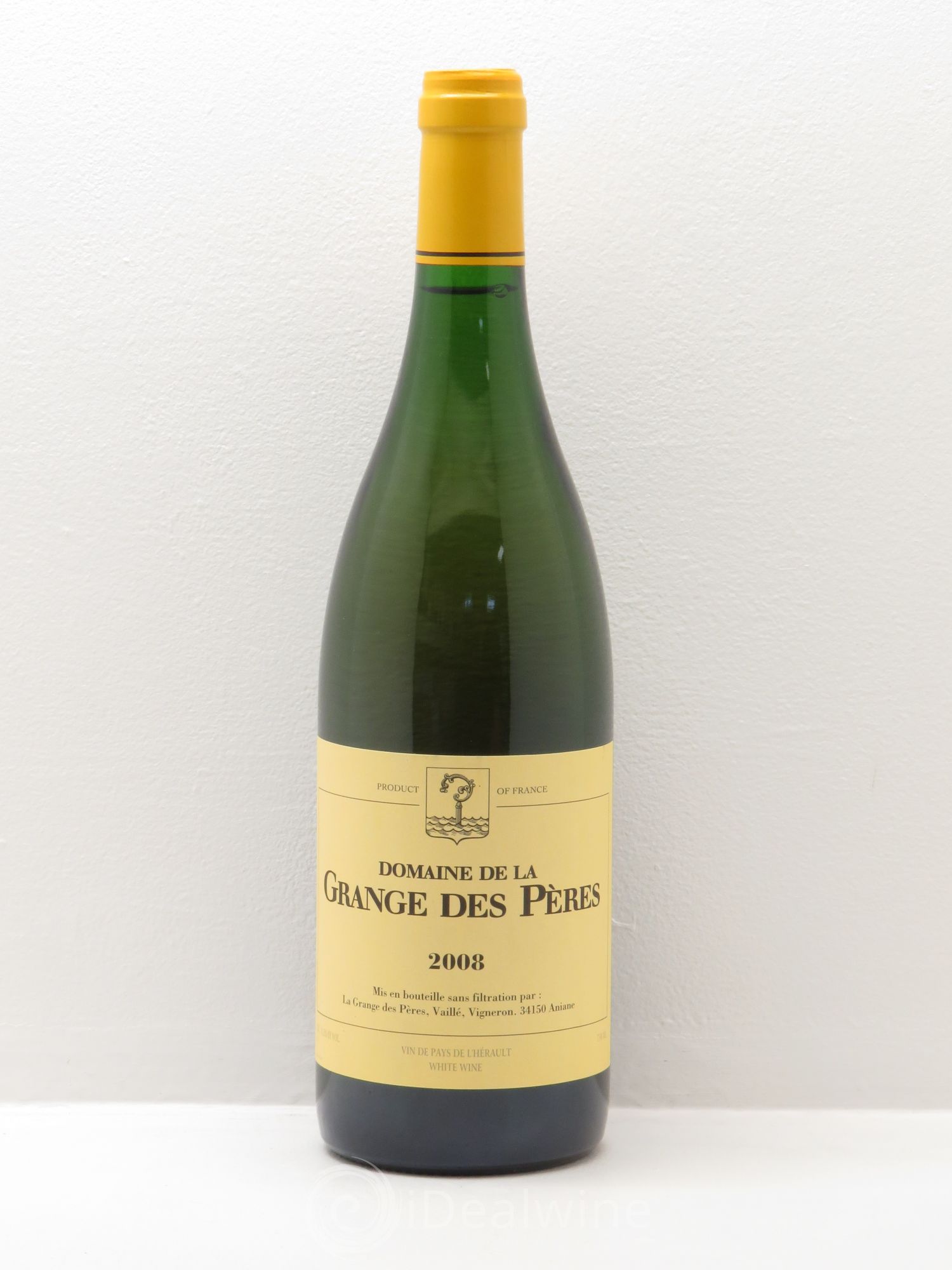 Pays d'Hérault Grange des Pères Laurent Vaillé 2008 - Lot de 1 bouteille - 0