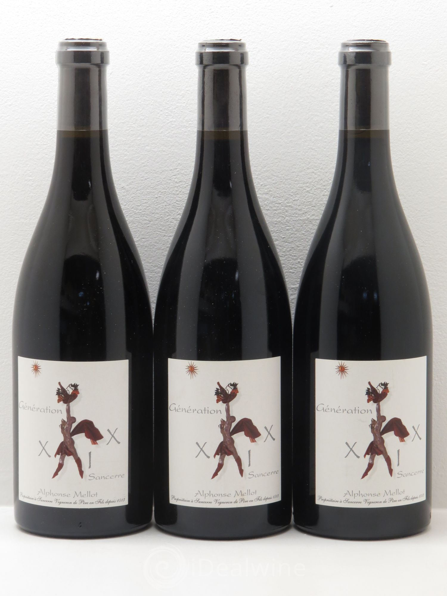 Sancerre Génération XIX Alphonse Mellot 2009 - Lot de 3 bouteilles - 0