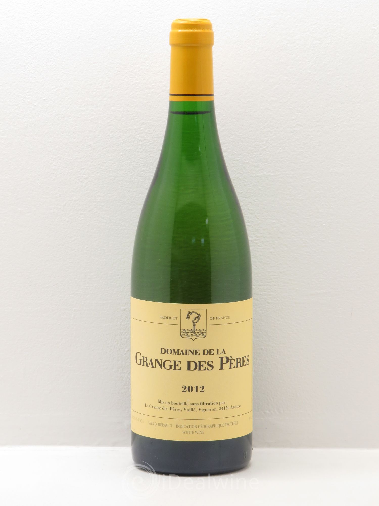 Pays d'Hérault Grange des Pères Laurent Vaillé 2012 - Lot de 1 bouteille - 0