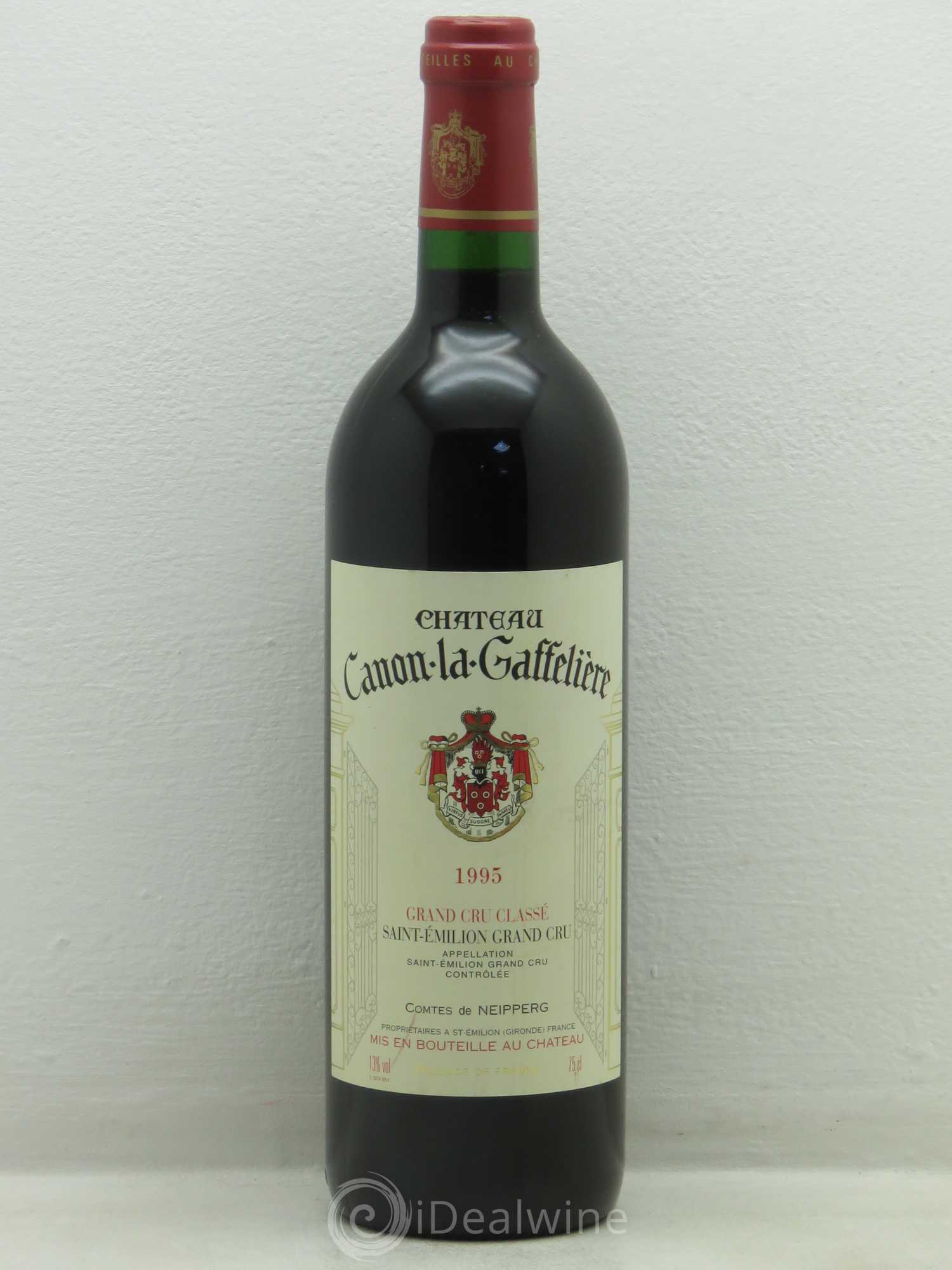 Château Canon la Gaffelière 1er Grand Cru Classé B 1995 - Lot de 1 bouteille - 0