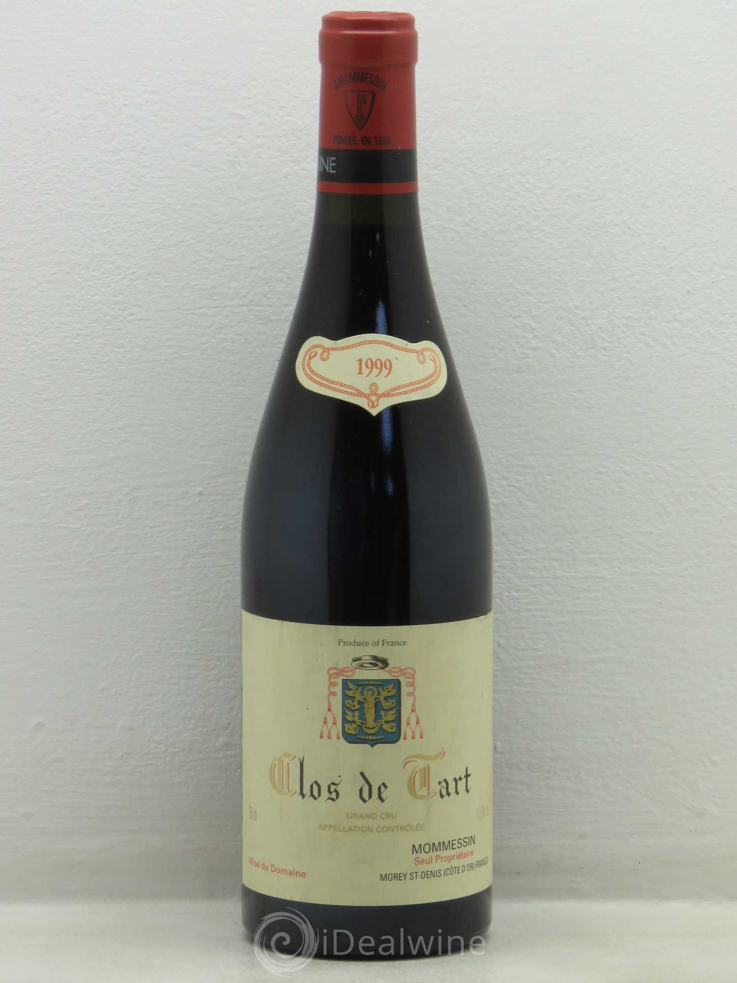 Clos de Tart Grand Cru Clos de Tart 1999 - Lot de 1 bouteille - 0