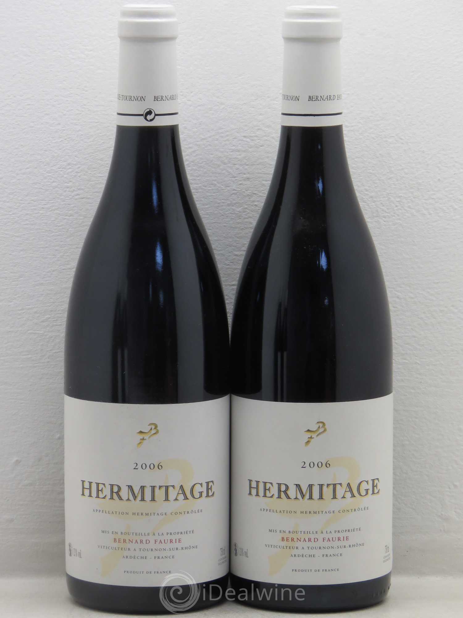 Hermitage Bernard Faurie 2006 - Posten von 4 Flaschen - 1