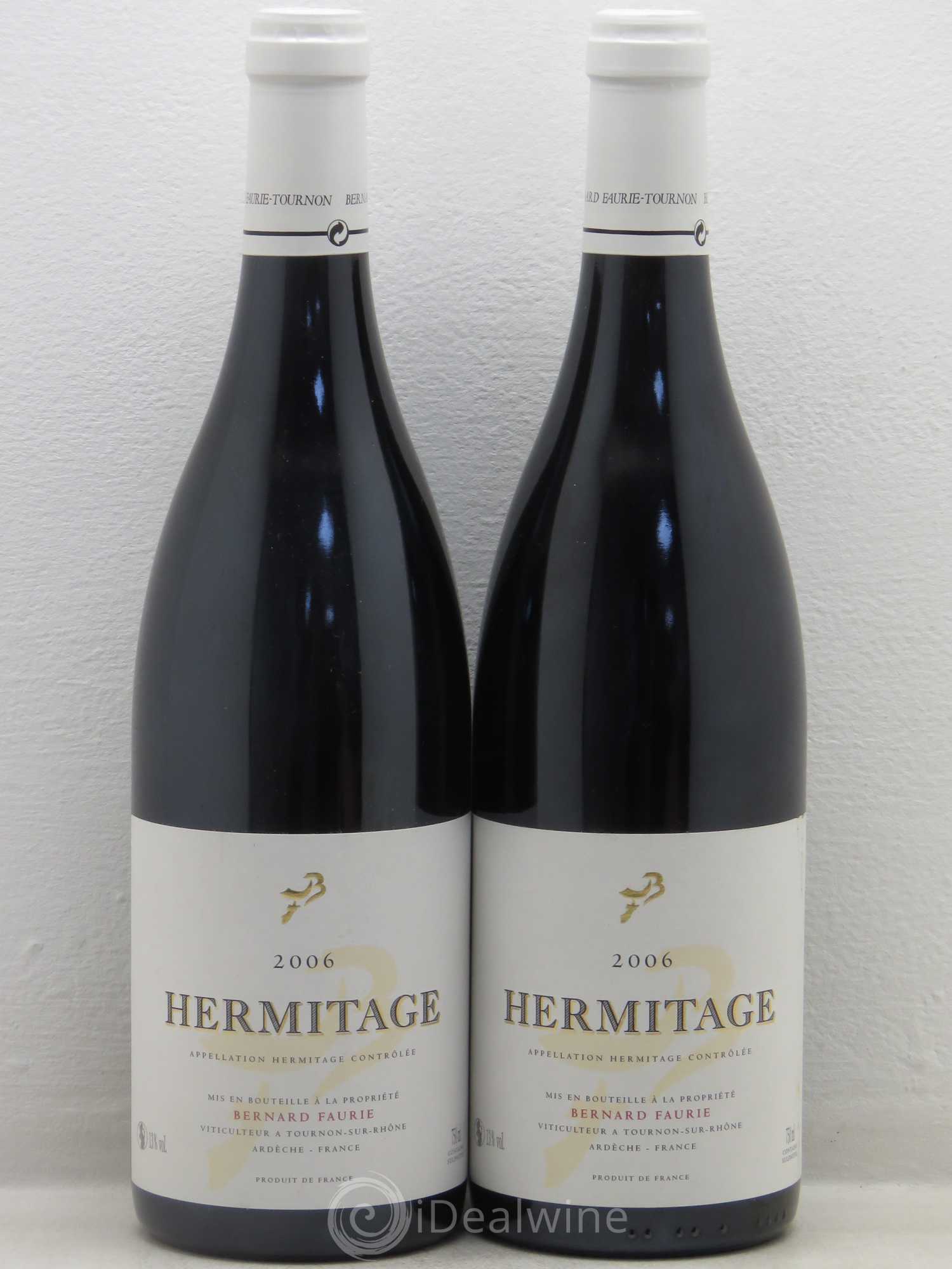 Hermitage Bernard Faurie 2006 - Posten von 4 Flaschen - 2