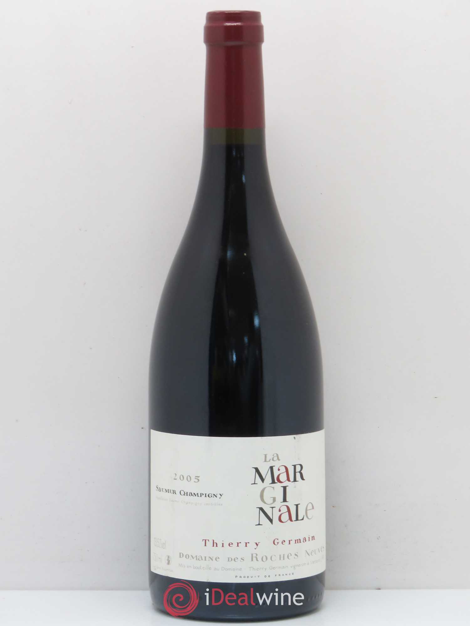 Saumur-Champigny La Marginale Domaine des Roches Neuves - Thierry Germain 2005 - Lot de 1 bouteille - 0