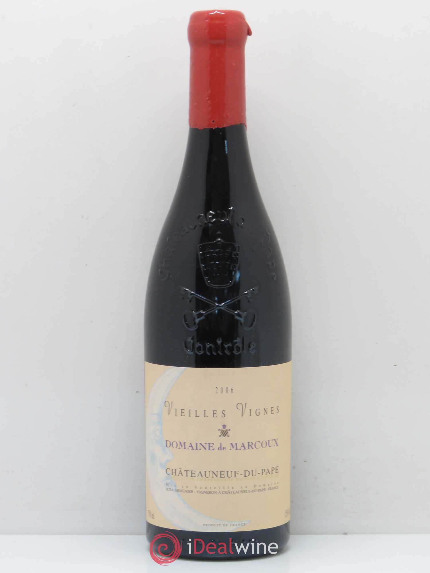 Châteauneuf-du-Pape Vieilles Vignes Marcoux (Domaine de) 2006 - Lot de 1 bouteille - 0
