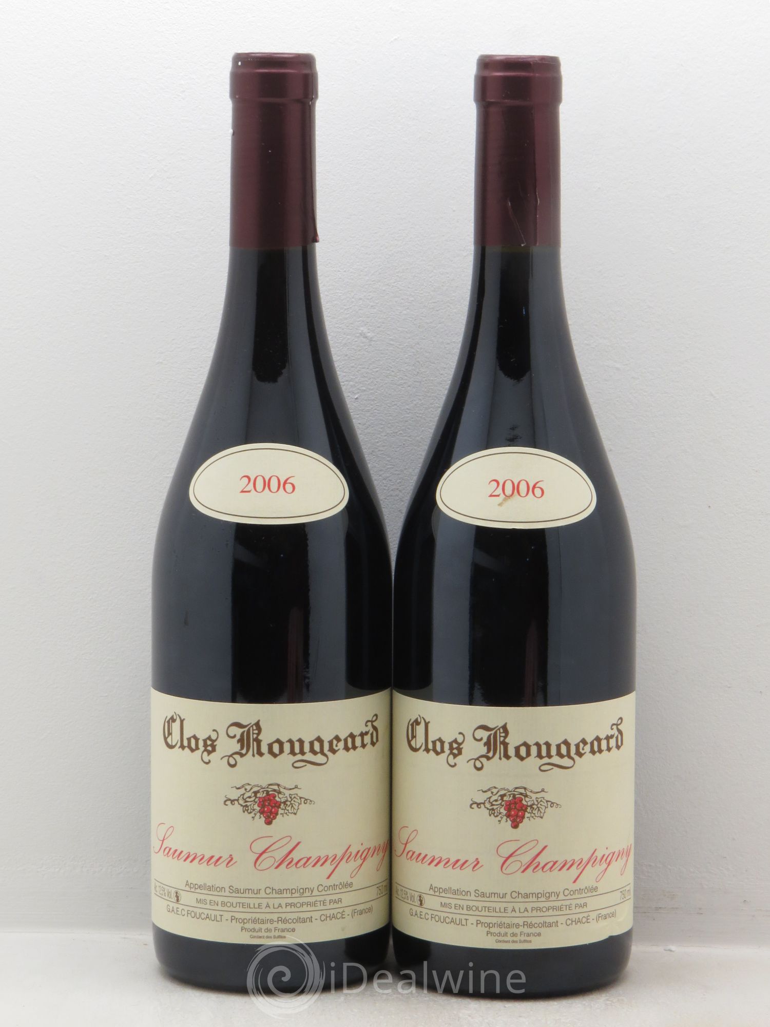 Saumur-Champigny Clos Rougeard 2006 - Lot de 2 bouteilles - 0
