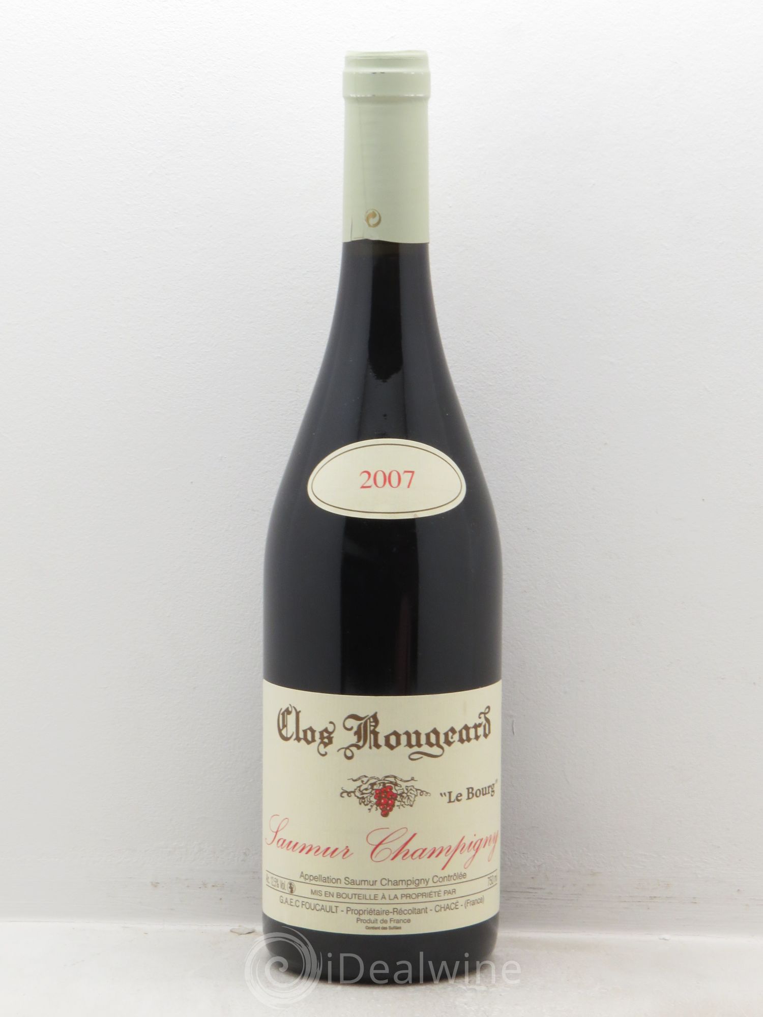 Saumur-Champigny Le Bourg Clos Rougeard 2007 - Lot de 1 bouteille - 0