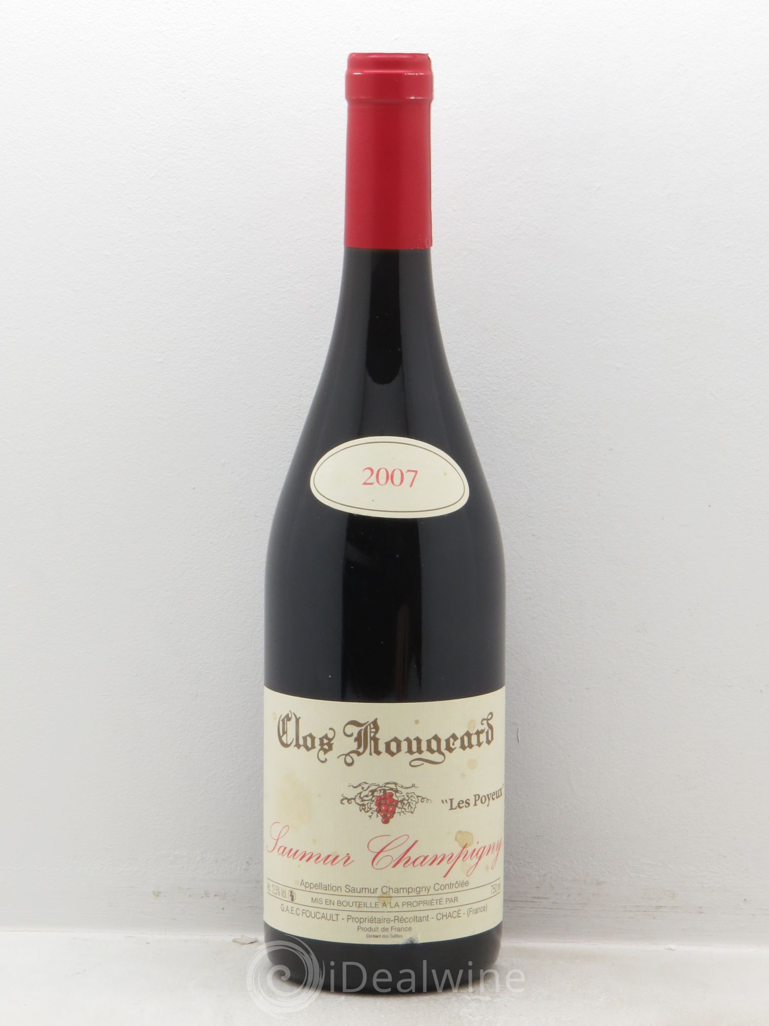 Saumur-Champigny Les Poyeux Clos Rougeard 2007 - Lot de 1 bouteille - 0