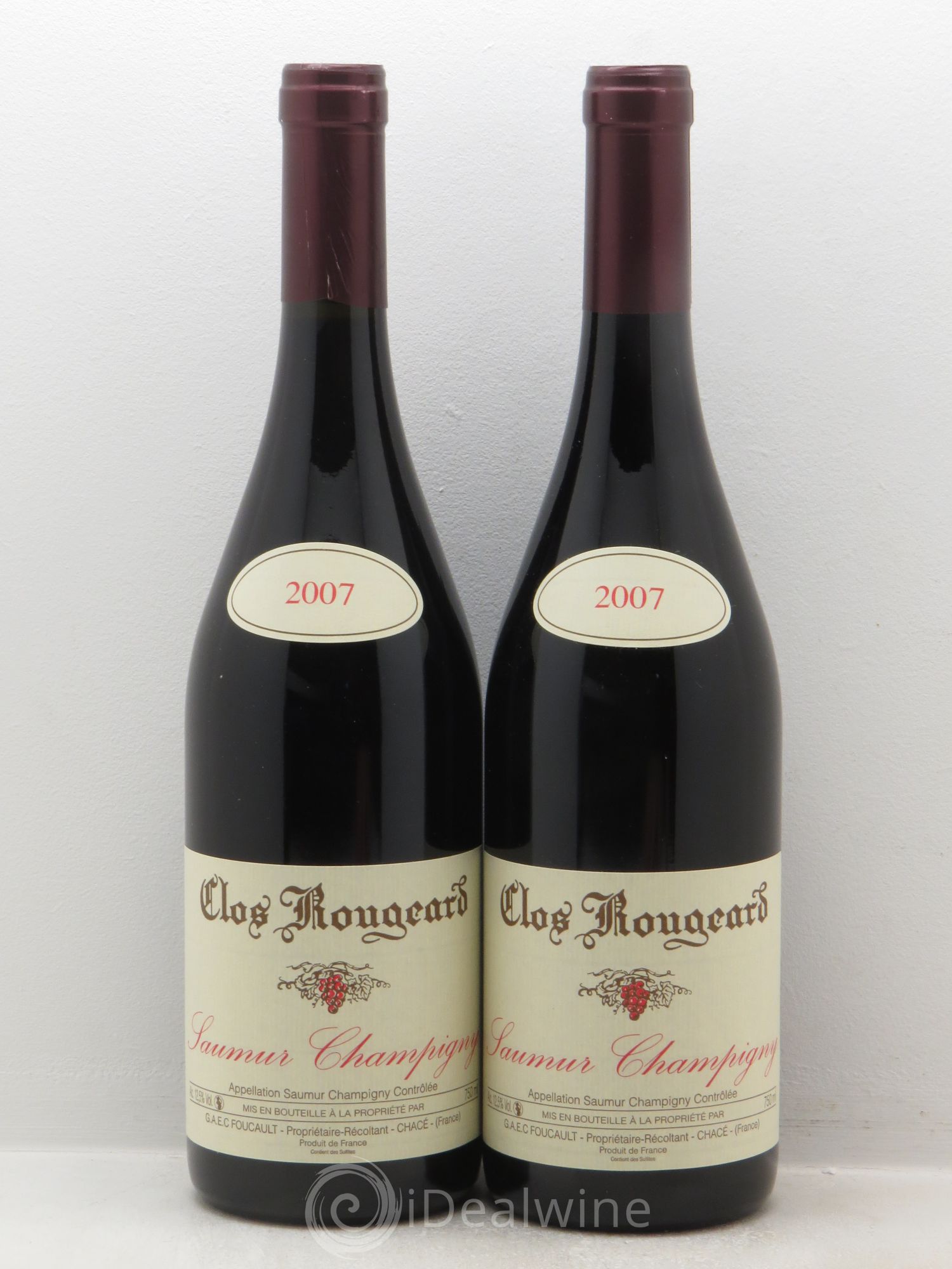 Saumur-Champigny Clos Rougeard 2007 - Posten von 2 Flaschen - 0