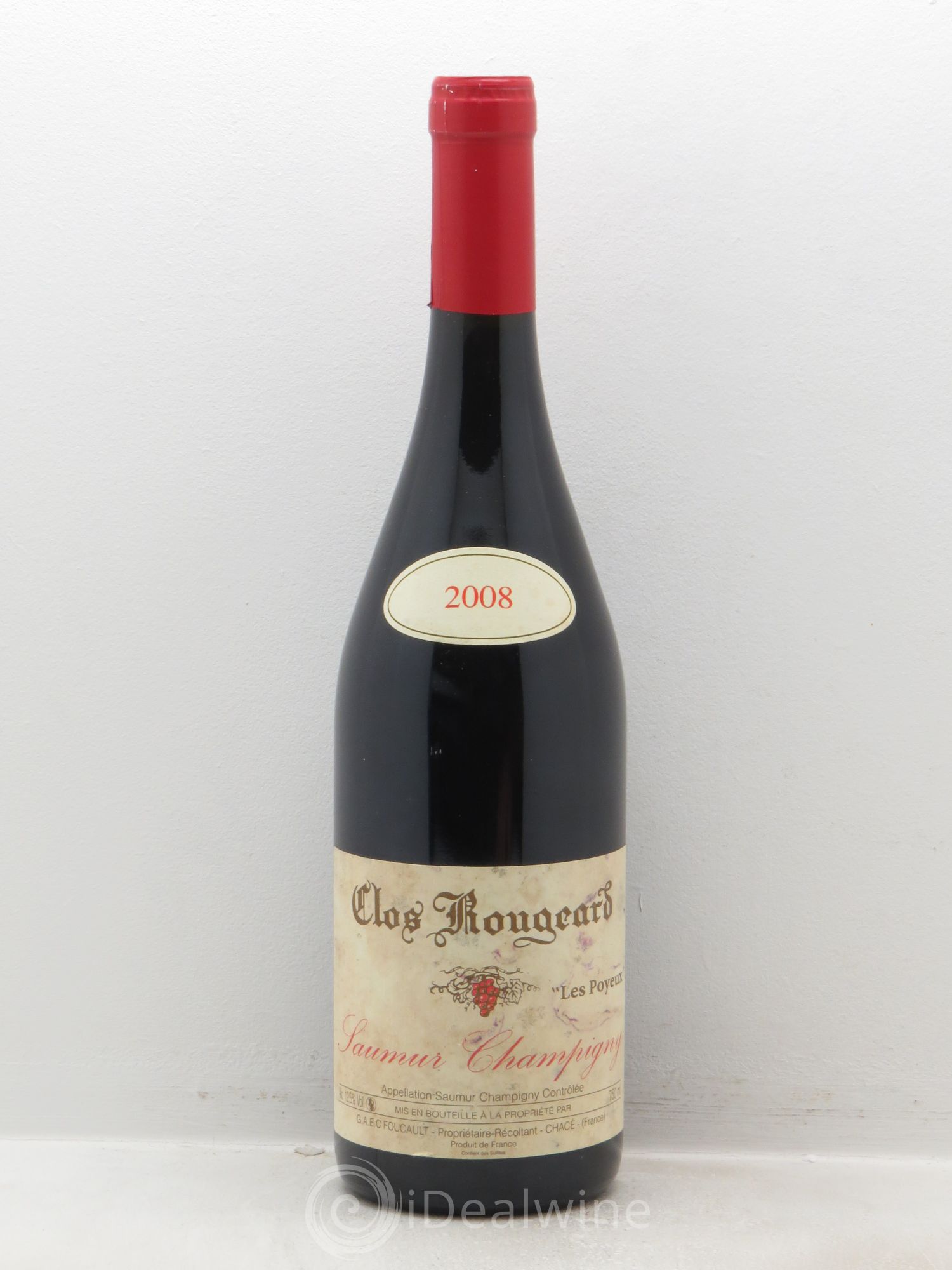 Saumur-Champigny Les Poyeux Clos Rougeard 2008 - Lot de 1 bouteille - 0