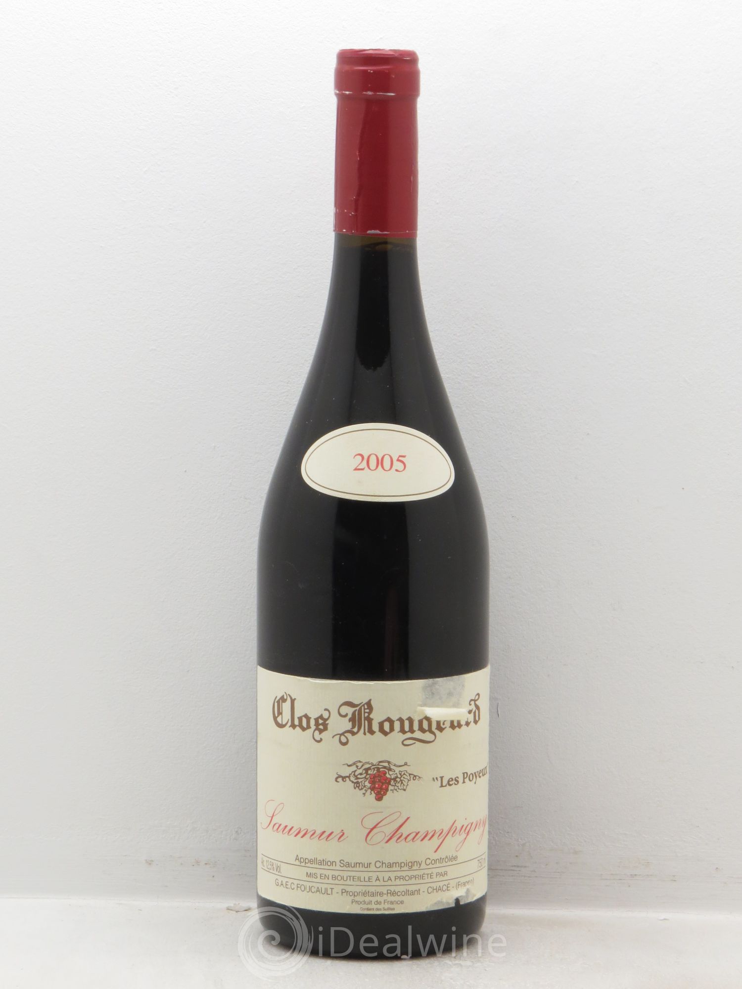Saumur-Champigny Les Poyeux Clos Rougeard 2005 - Lot de 1 bouteille - 0