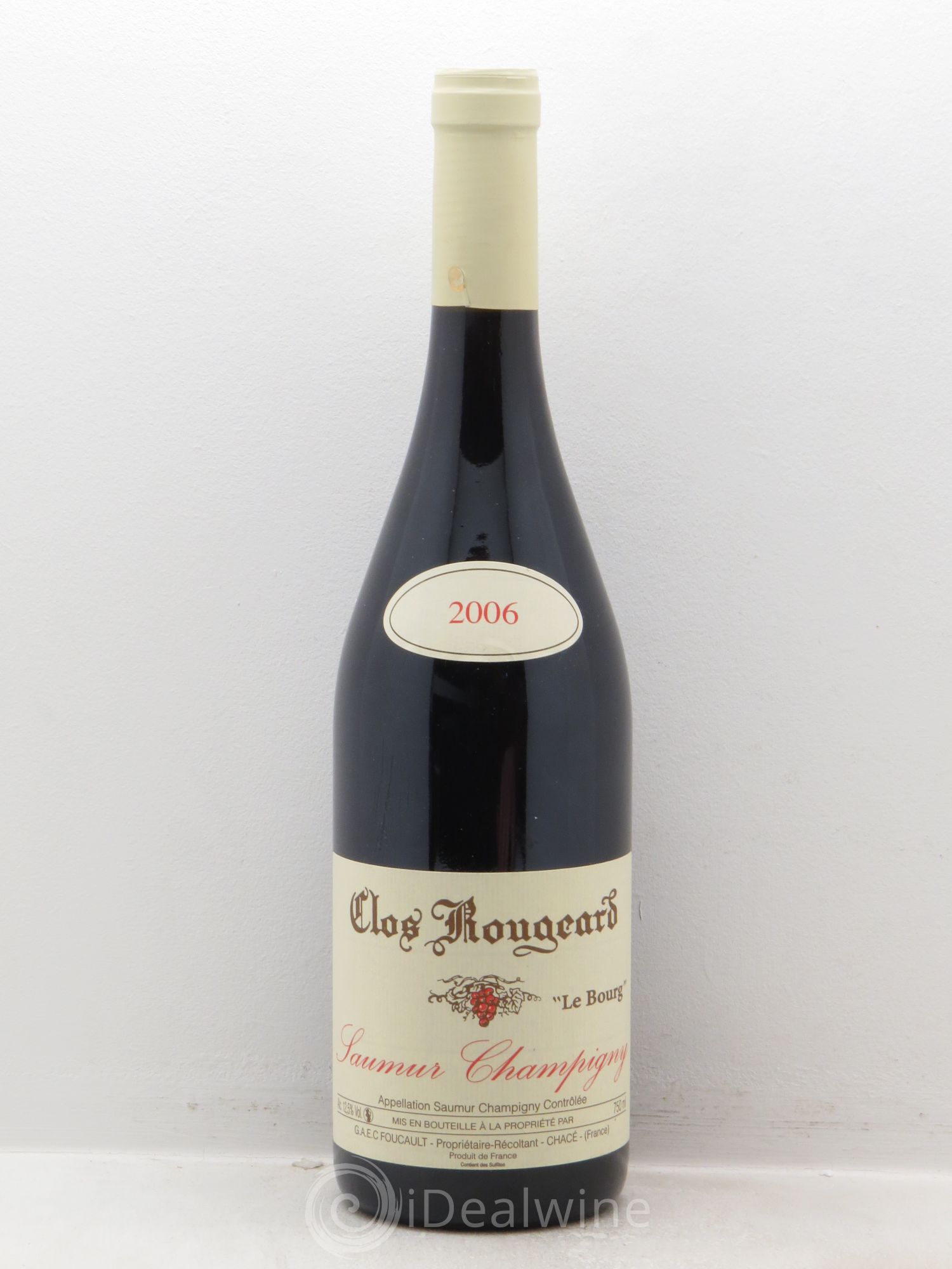 Saumur-Champigny Le Bourg Clos Rougeard 2006 - Lot de 1 bouteille - 0