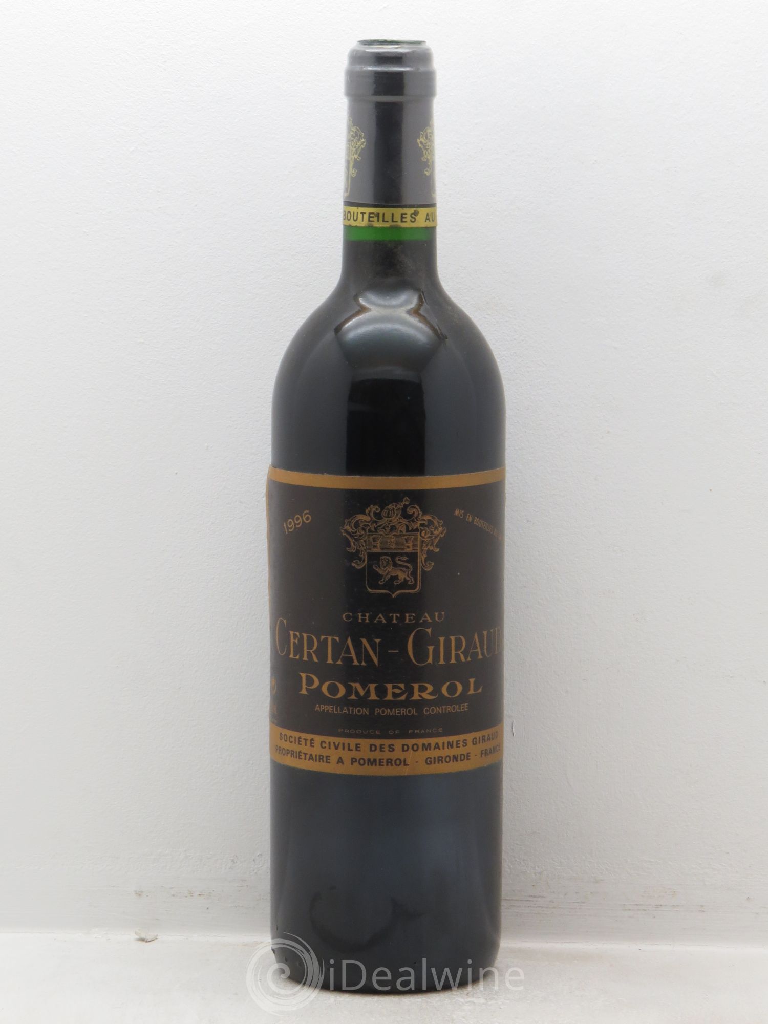 Château Certan Giraud 1996 - Lot de 1 bouteille - 0