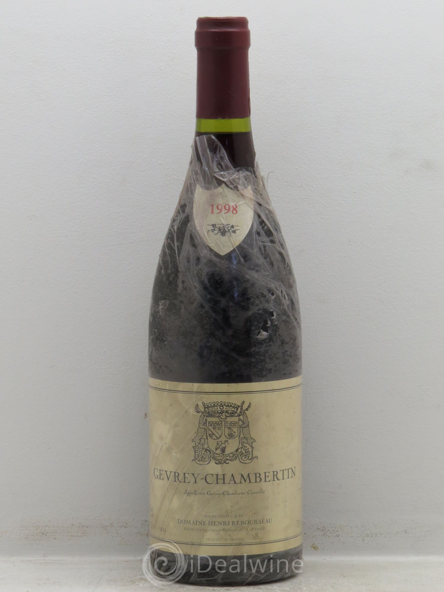 Gevrey-Chambertin Henri Rebourseau 1998 - Lot de 1 bouteille - 0