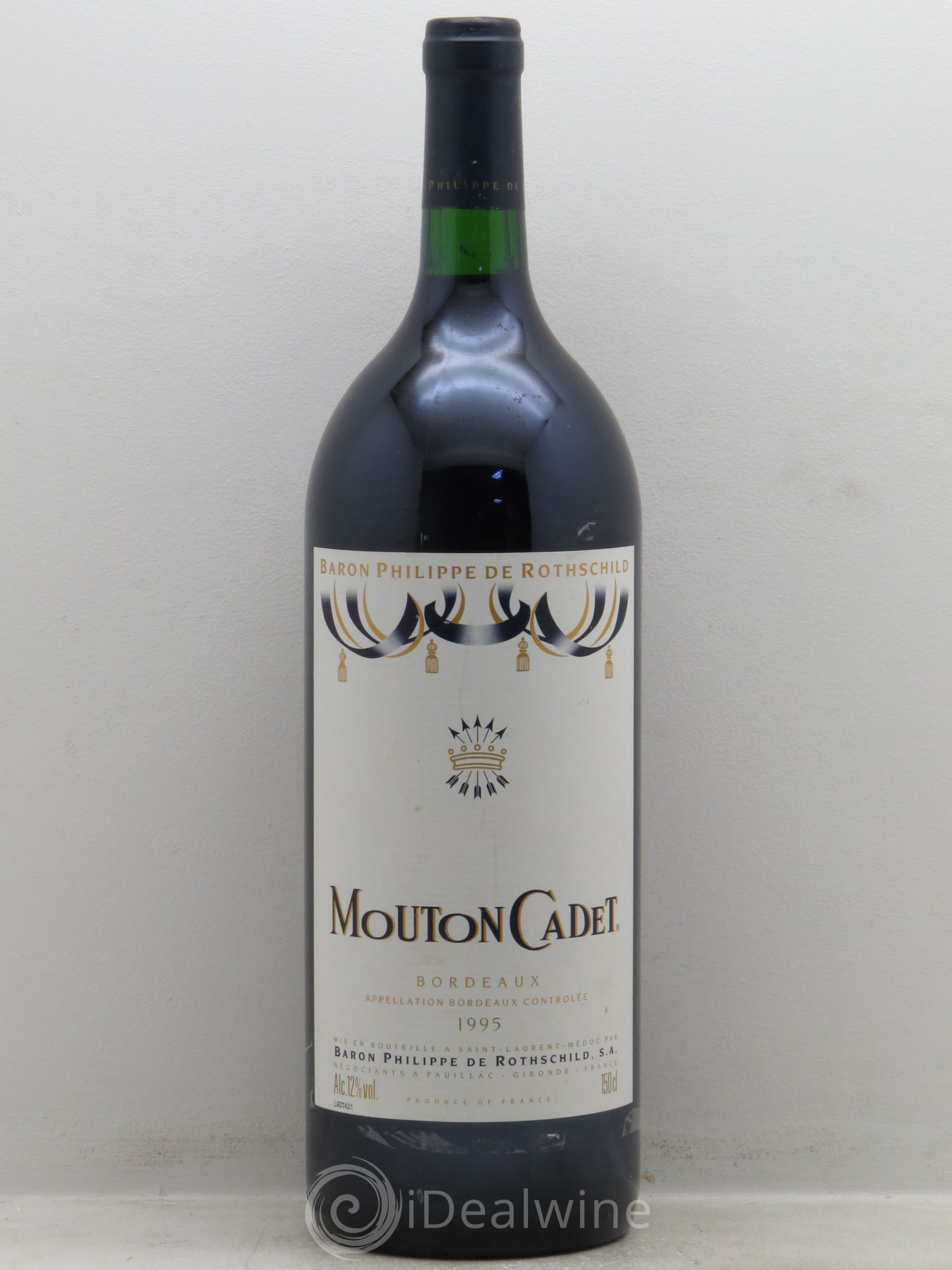 Château Mouton Cadet 1995 - Lot de 1 magnum - 0