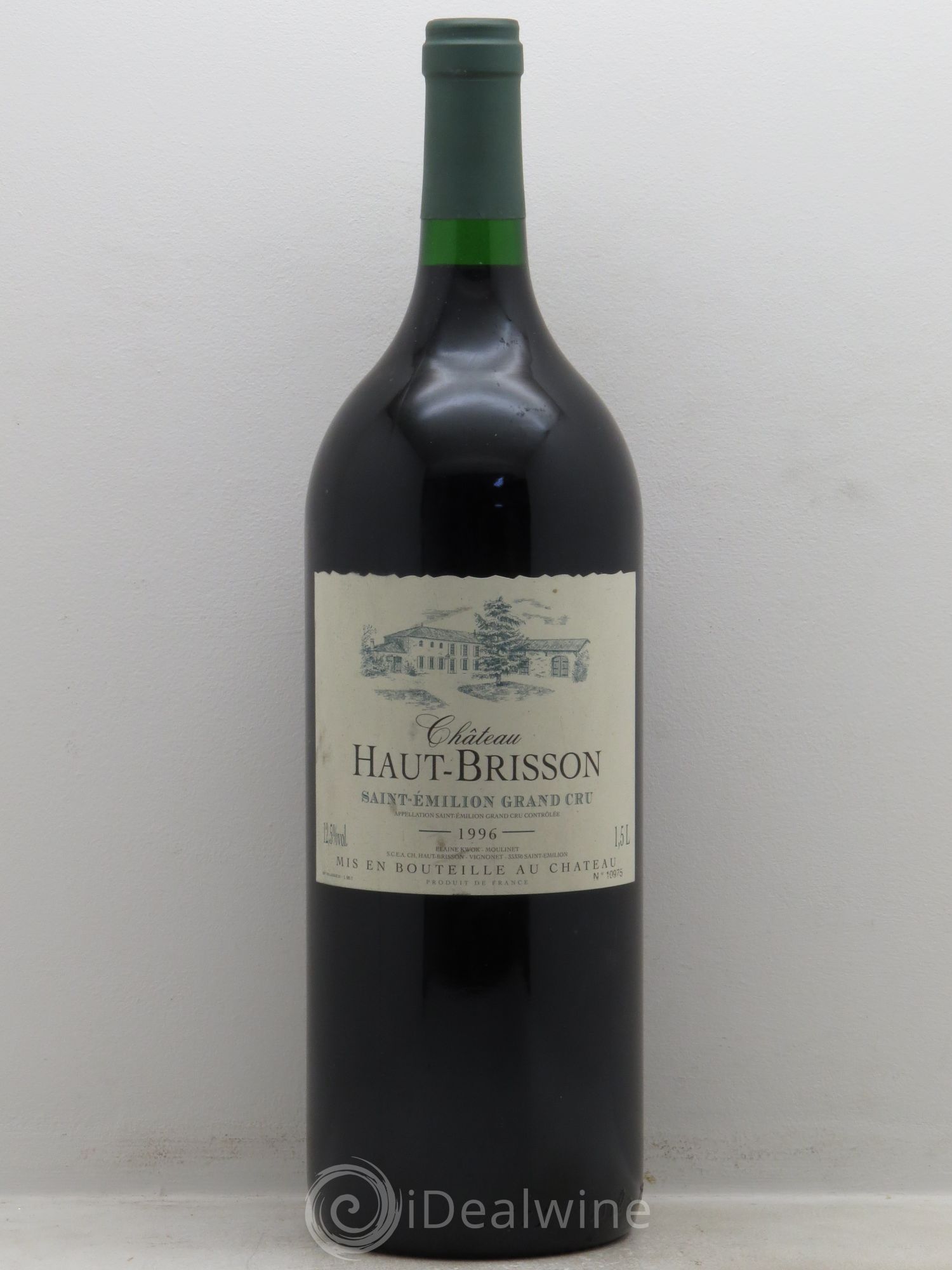 Saint-Émilion Château Haut Brisson 1996 - Posten von 1 Magnum - 0