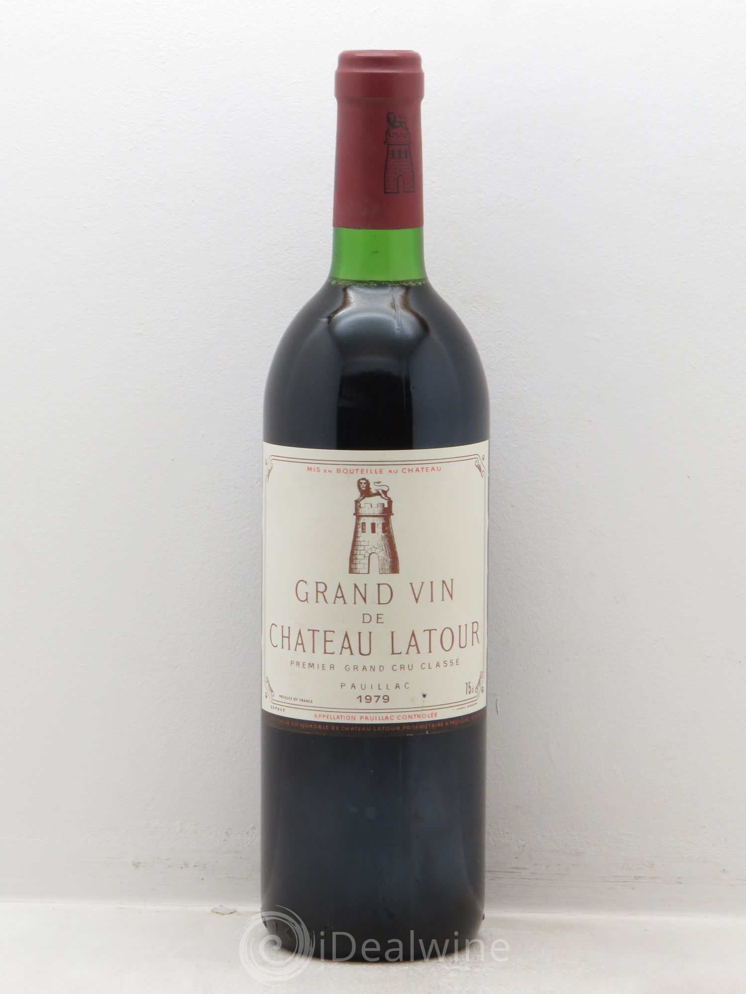 Château Latour 1er Grand Cru Classé 1979 - Lot de 1 bouteille - 0