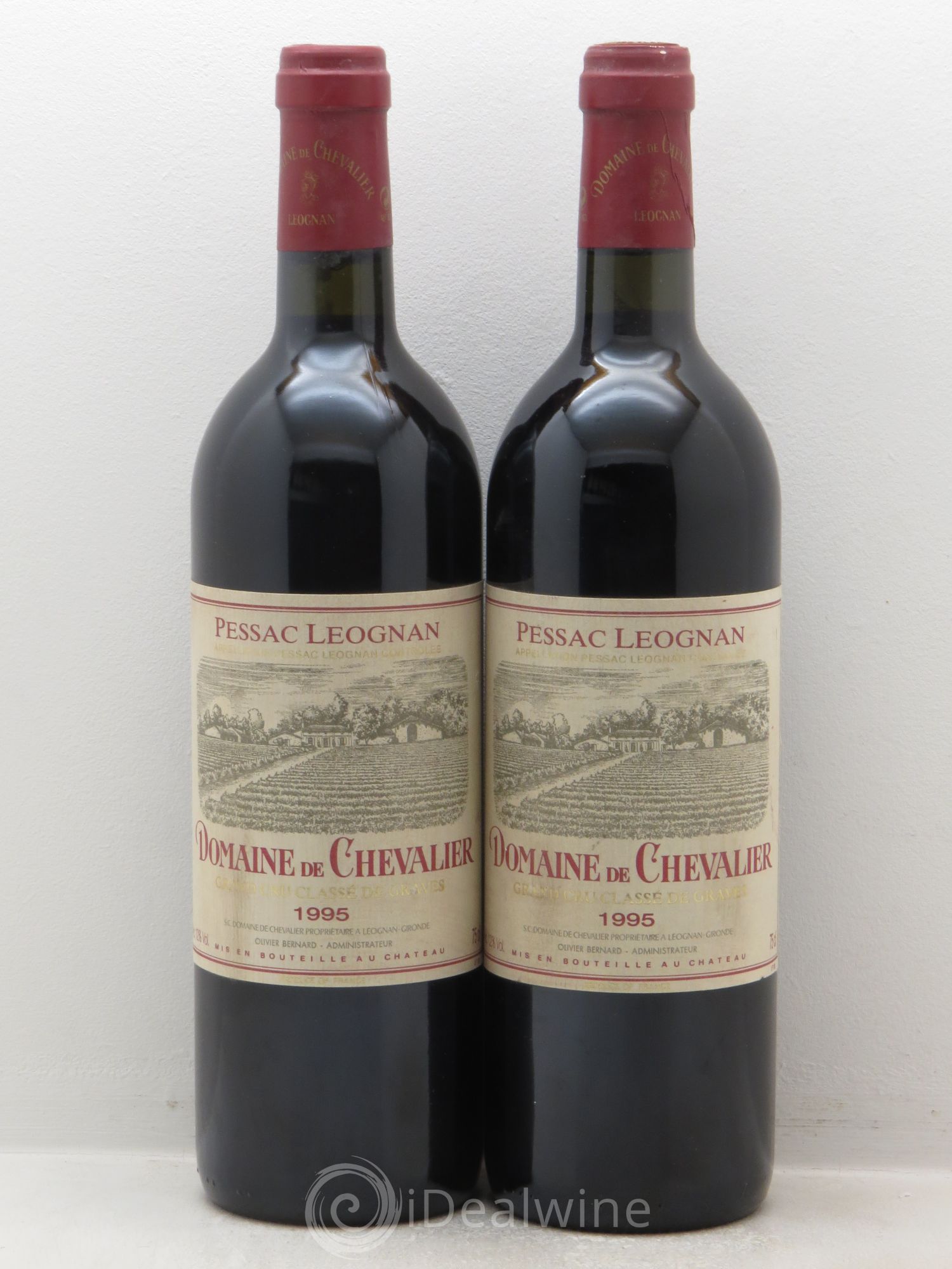 Domaine de Chevalier Cru Classé de Graves 1995 - Lot de 2 bouteilles - 0