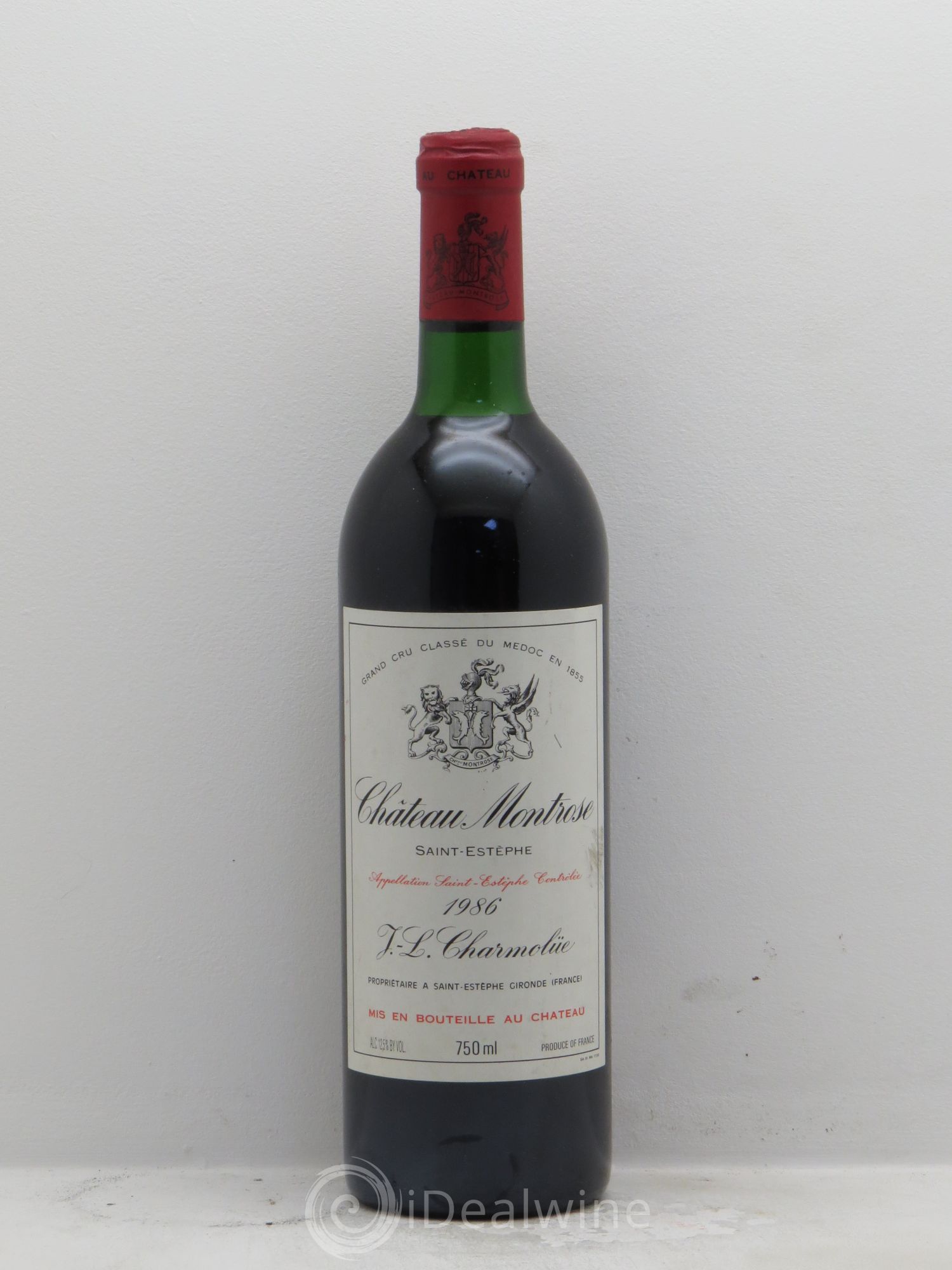 Château Montrose 2ème Grand Cru Classé 1986 - Lot de 1 bouteille - 0