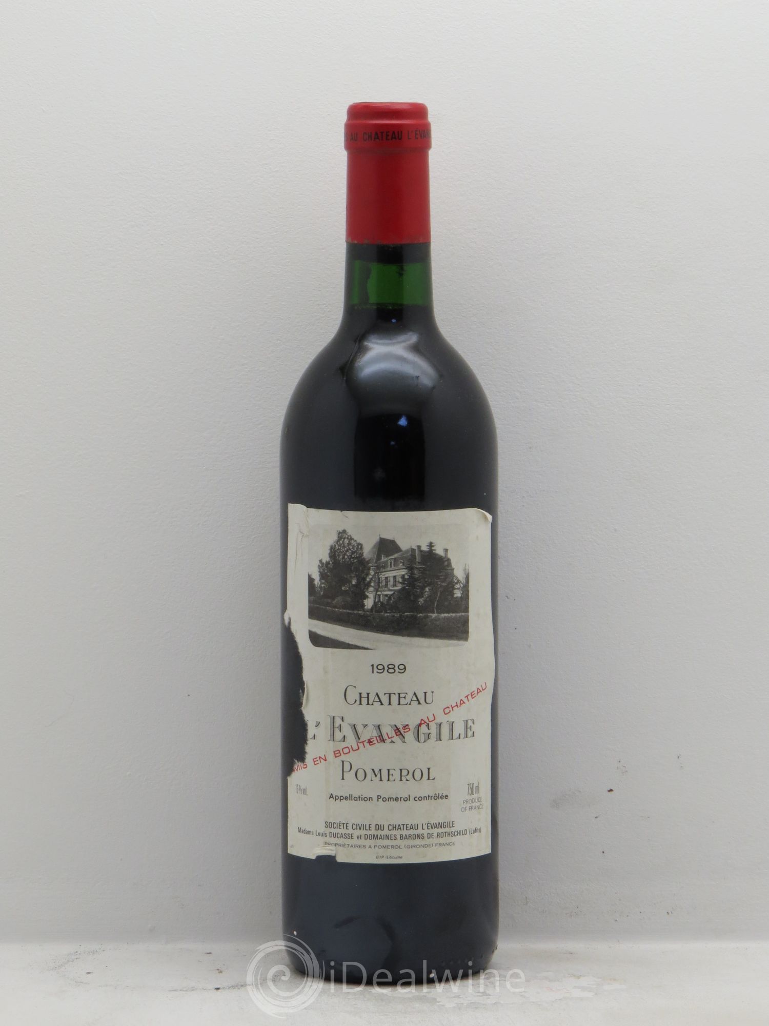 Château l' Évangile 1989 - Lot de 1 bouteille - 0
