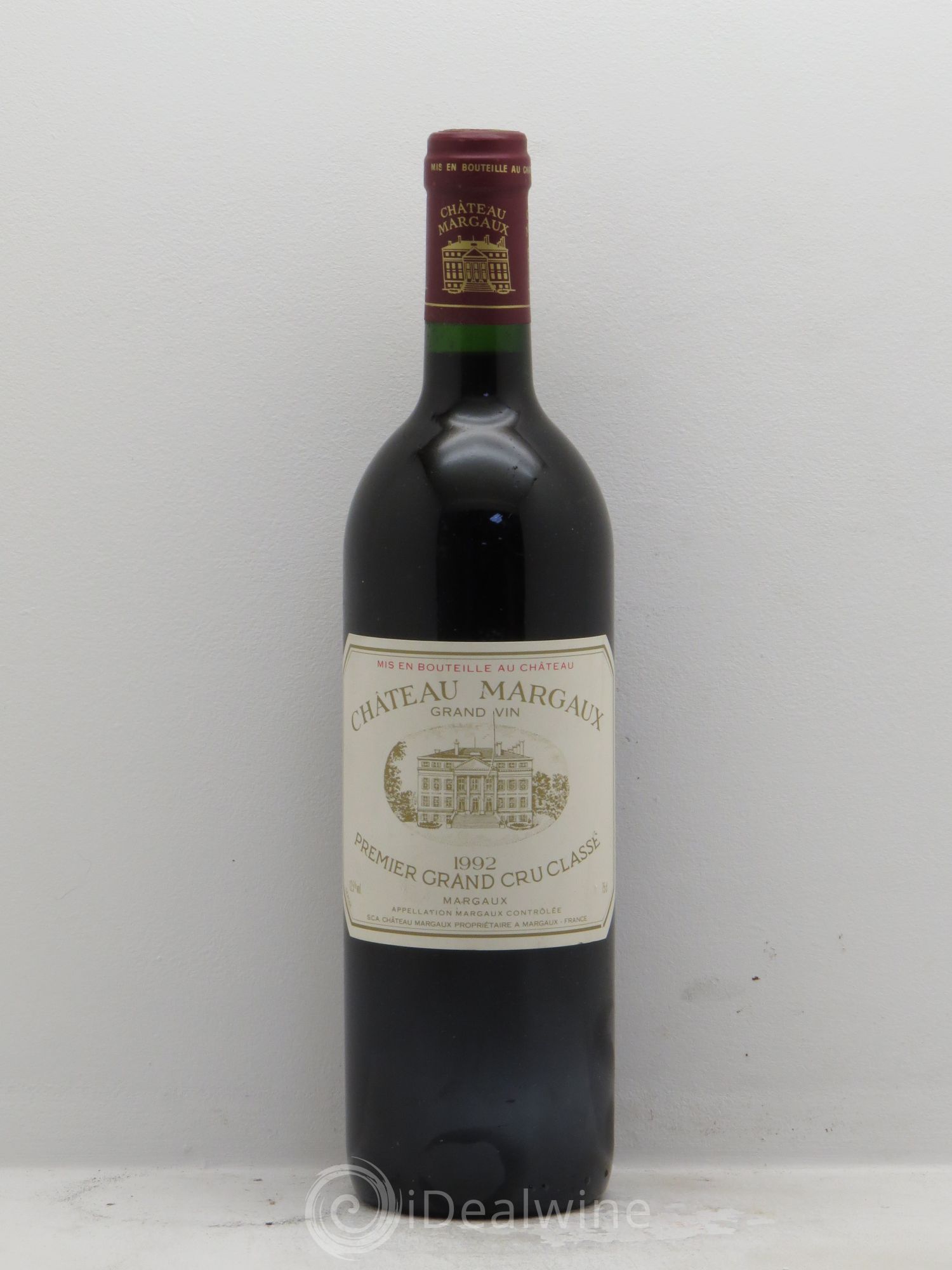 Château Margaux 1er Grand Cru Classé 1992 - Lot de 1 bouteille - 0