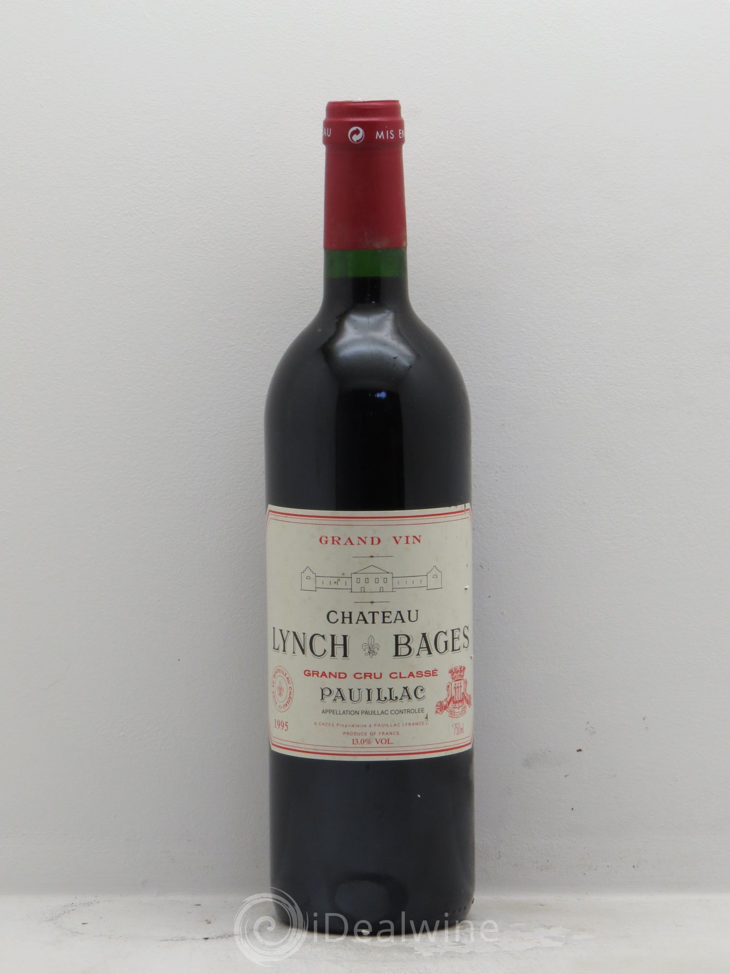 Château Lynch Bages 5ème Grand Cru Classé 1995 - Lot de 1 bouteille - 0