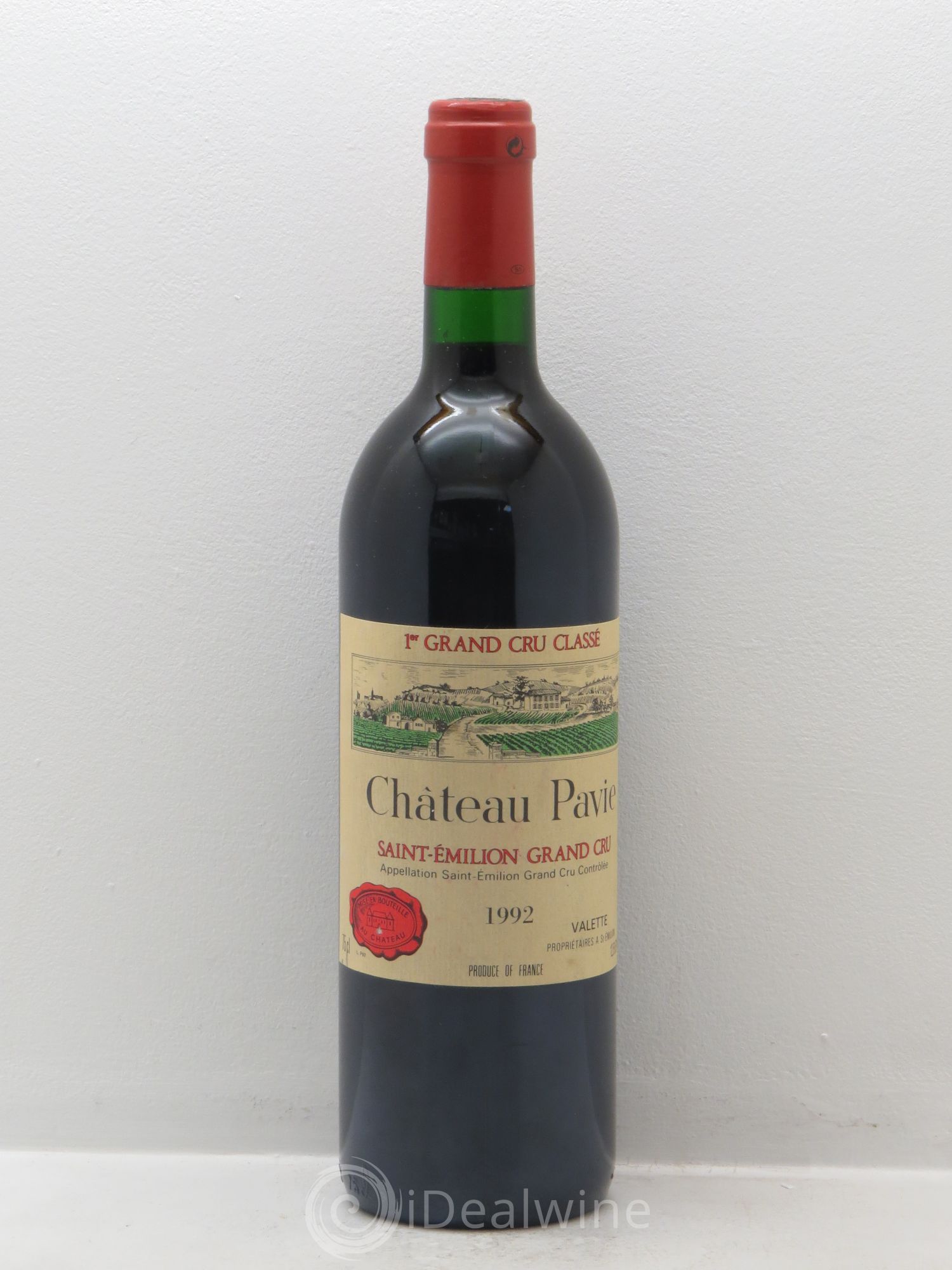 Château Pavie 1er Grand Cru Classé A 1992 - Lot de 1 bouteille - 0