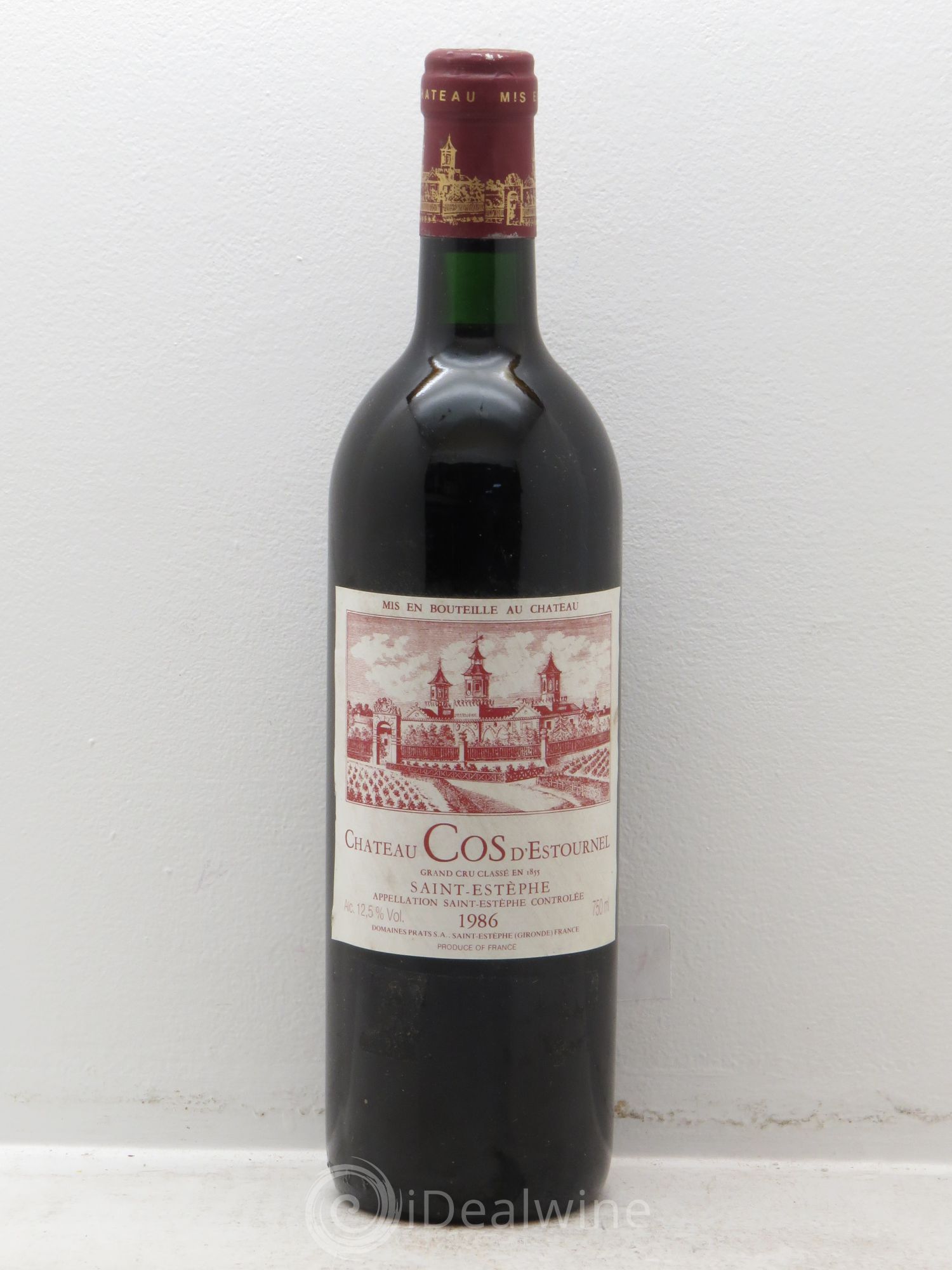 Cos d'Estournel 2ème Grand Cru Classé 1986 - Lot de 1 bouteille - 0
