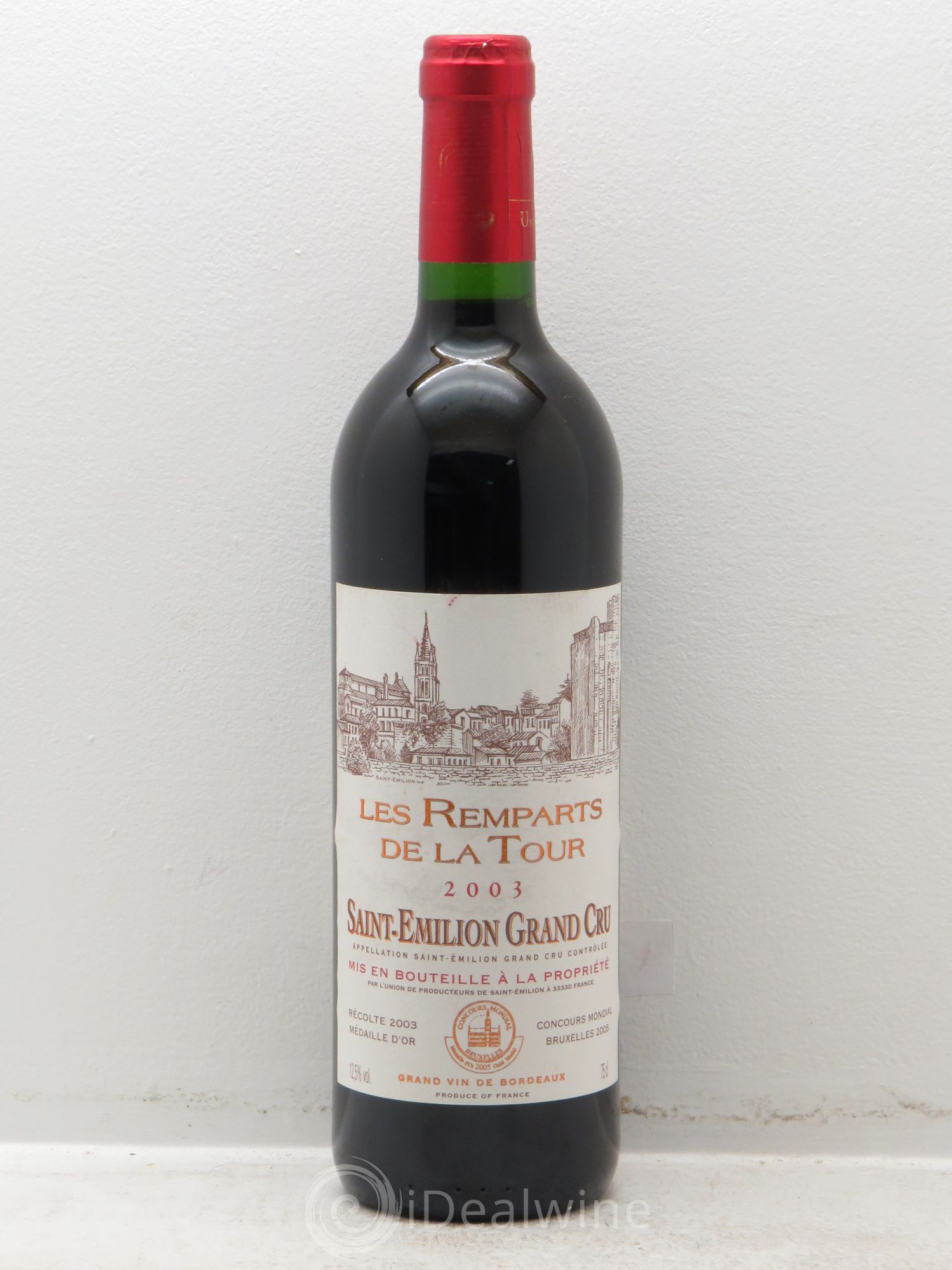 Saint-Émilion Château Les Remparts de la Tour 2003 - Posten von 1 Flasche - 0