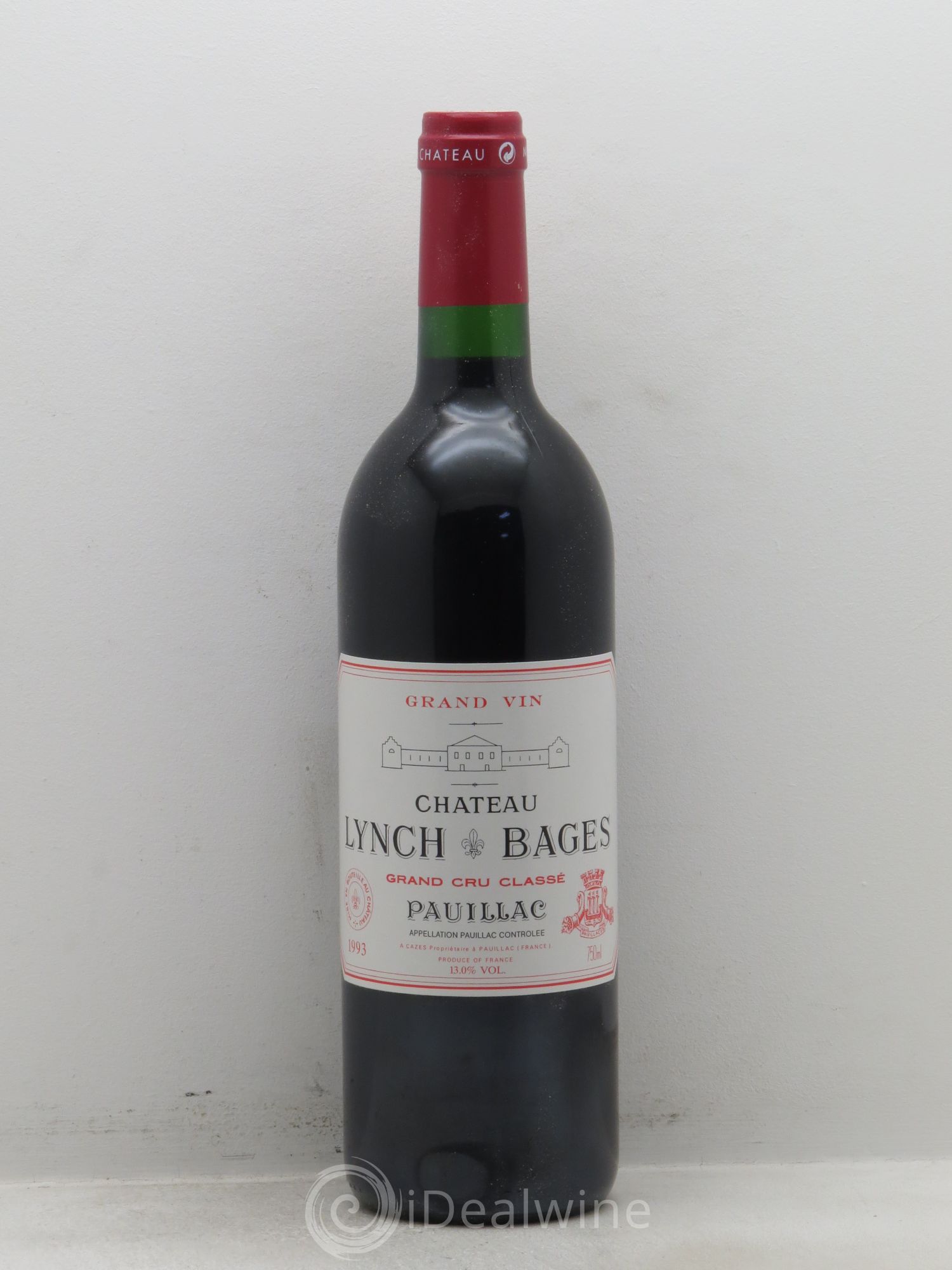 Château Lynch Bages 5ème Grand Cru Classé 1993 - Lot de 12 bouteilles - 0