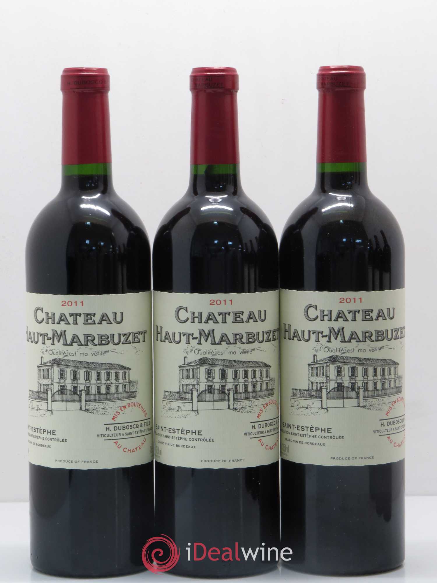 Château Haut Marbuzet 2011 - Lot de 6 bouteilles - 1