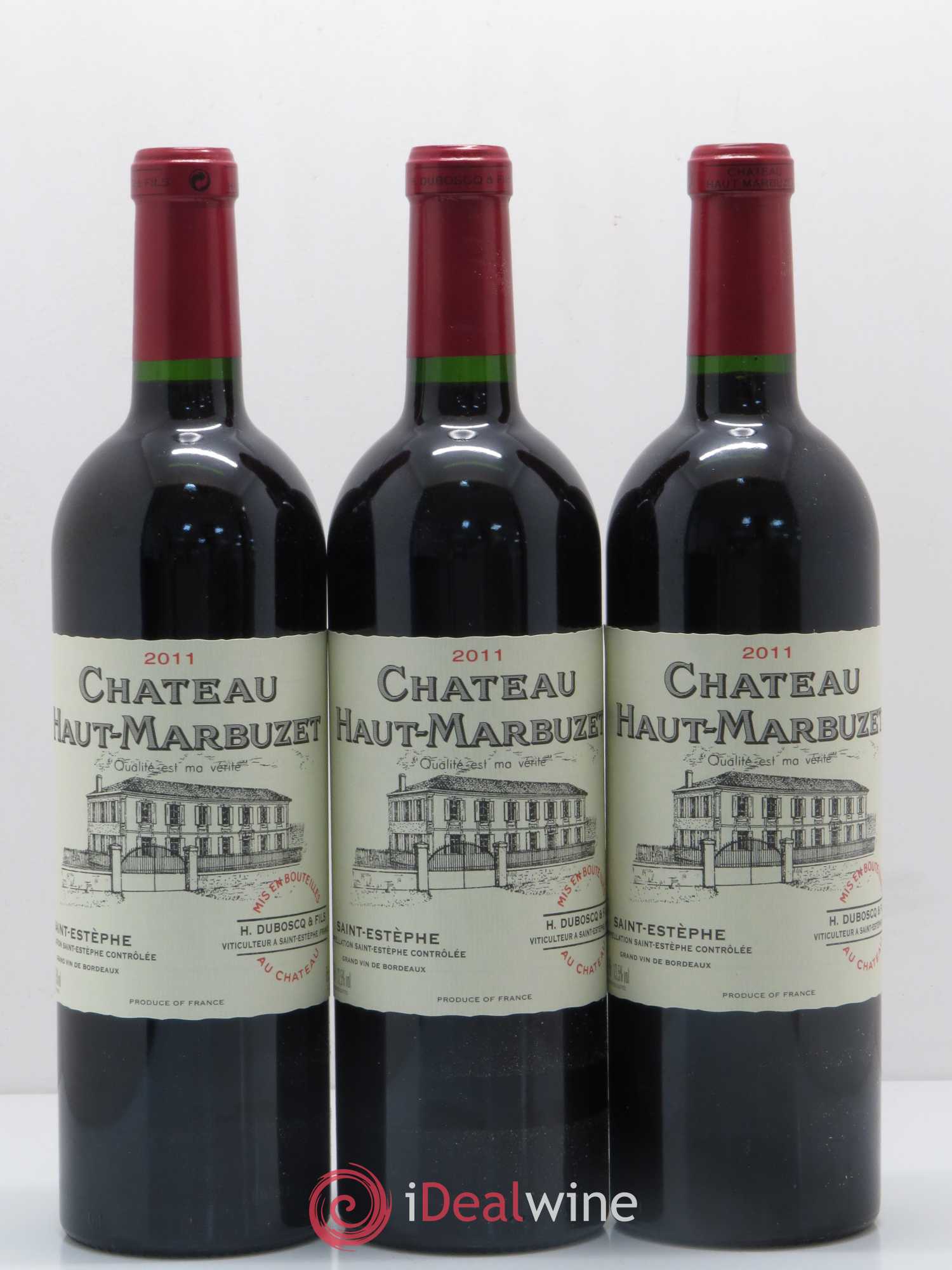 Château Haut Marbuzet 2011 - Lot de 6 bouteilles - 2