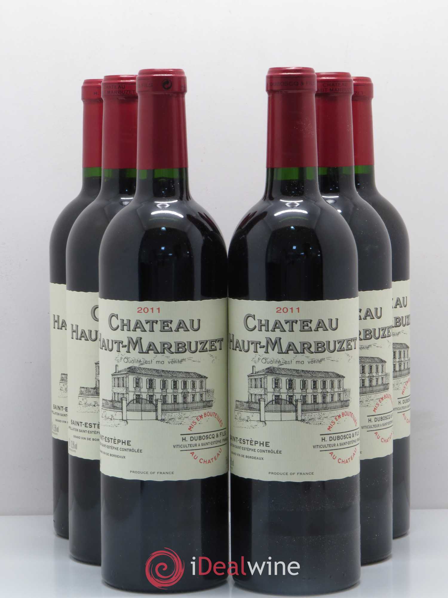 Château Haut Marbuzet 2011 - Lot de 6 bouteilles - 0