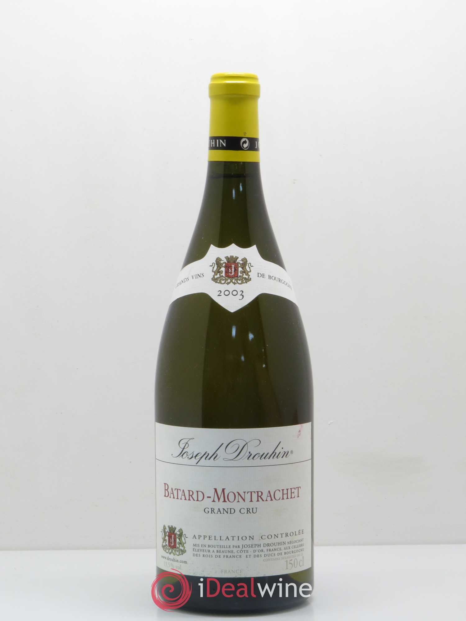 Bâtard-Montrachet Grand Cru Joseph Drouhin 2003 - Posten von 1 Magnum - 0