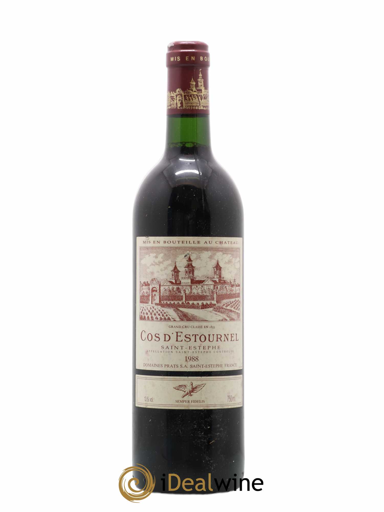 Cos d'Estournel 2ème Grand Cru Classé 1988 - Lot de 1 bouteille - 0