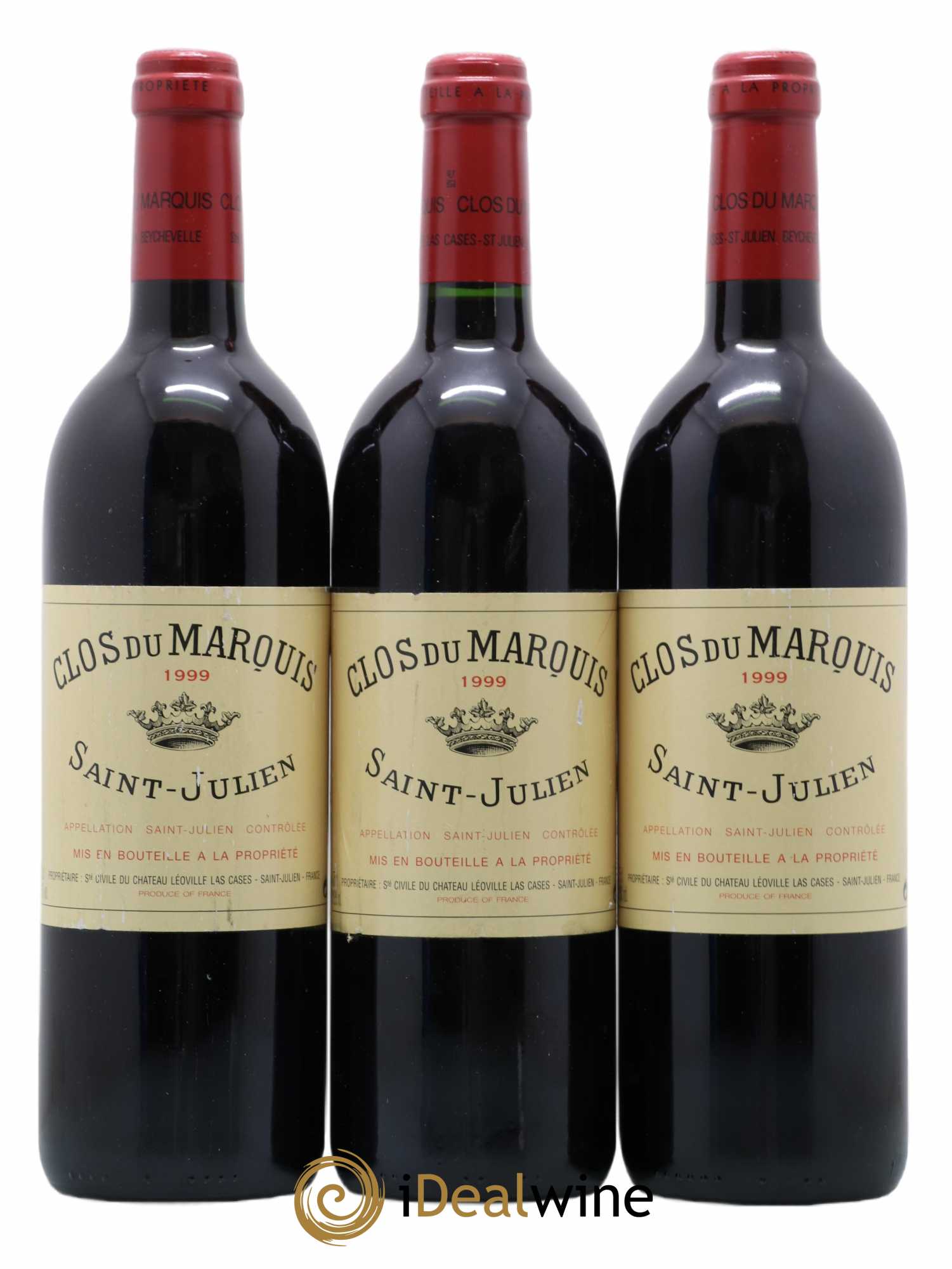 Clos du Marquis 1999 - Lot de 3 bouteilles - 0