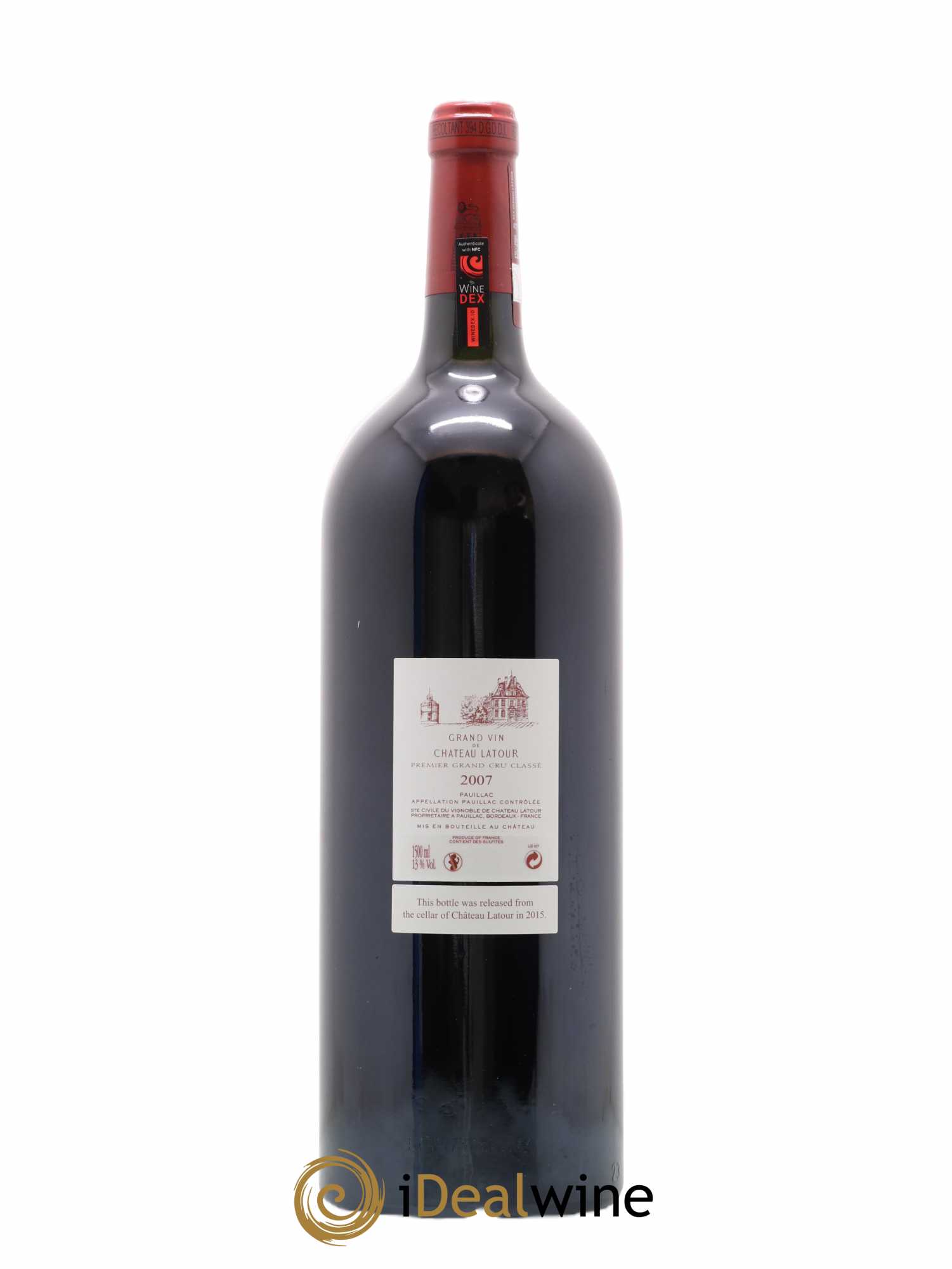 Château Latour 1er Grand Cru Classé 2007 - Lot de 1 magnum - 1