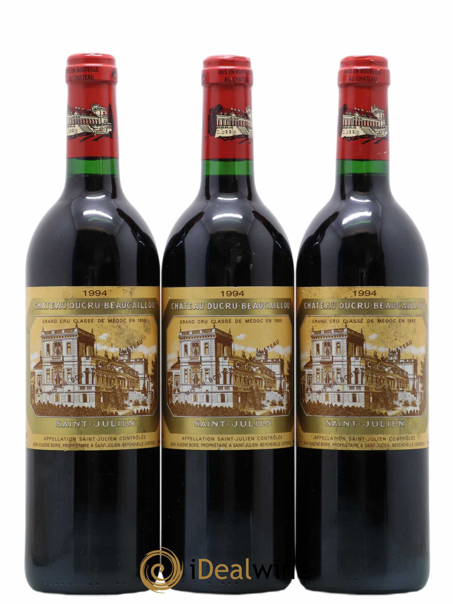 Château Ducru Beaucaillou 2ème Grand Cru Classé 1994 - Lot de 3 bouteilles - 0