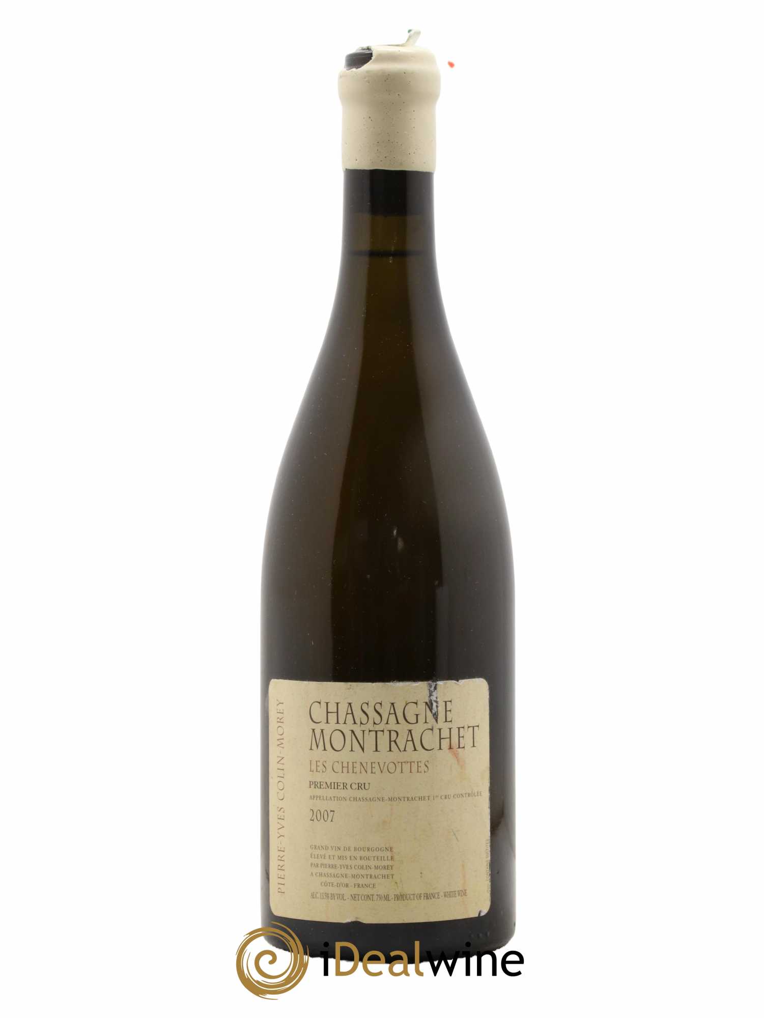 Chassagne-Montrachet 1er Cru Les Chenevottes Pierre-Yves Colin Morey 2007 - Lot de 1 bouteille - 0