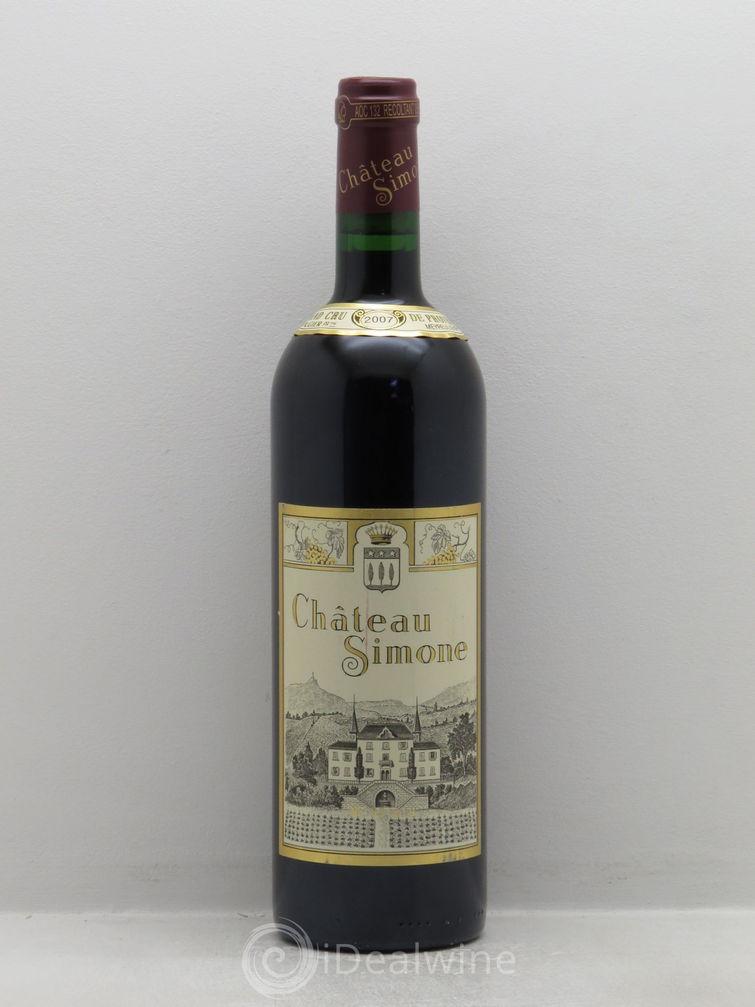 Palette Château Simone Famille Rougier 2007 - Posten von 1 Flasche - 0