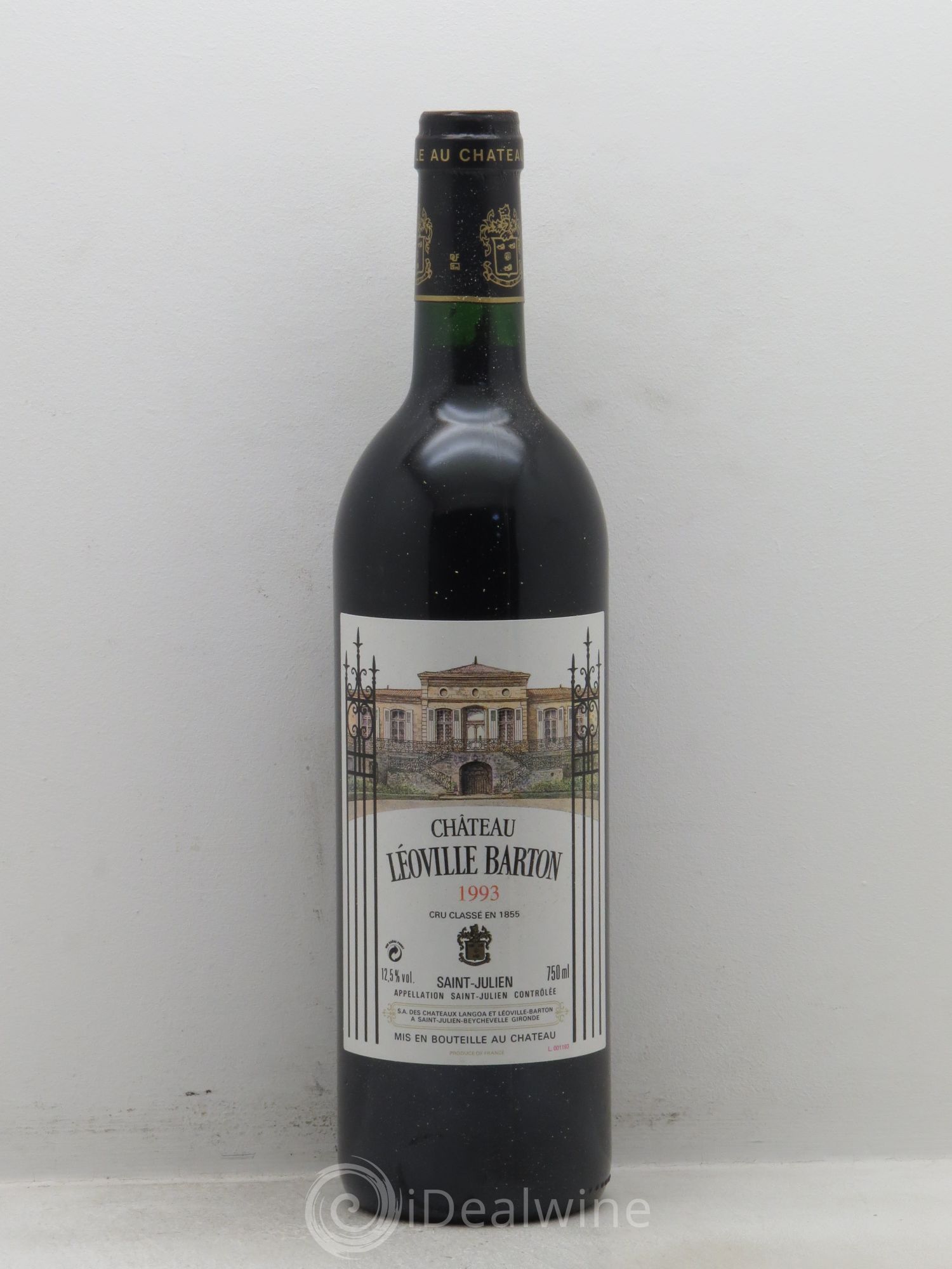 Château Léoville Barton 2ème Grand Cru Classé 1993 - Lot de 12 bouteilles - 0