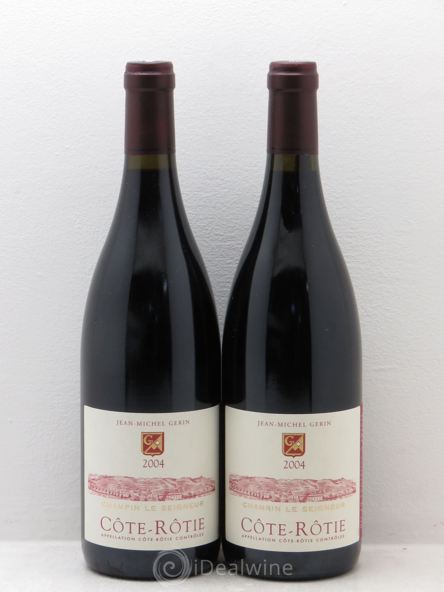 Côte-Rôtie Champin Le Seigneur Jean-Michel Gerin 2004 - Lot de 2 bouteilles - 0